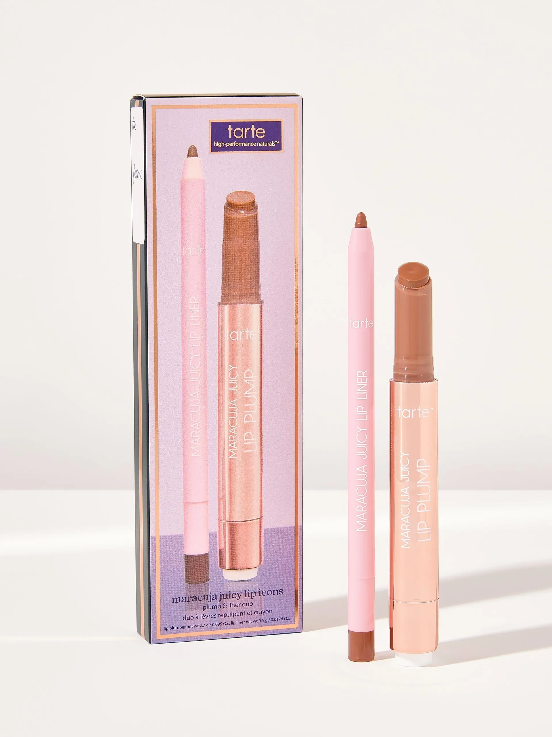 maracuja juicy lip icons plump & liner duo