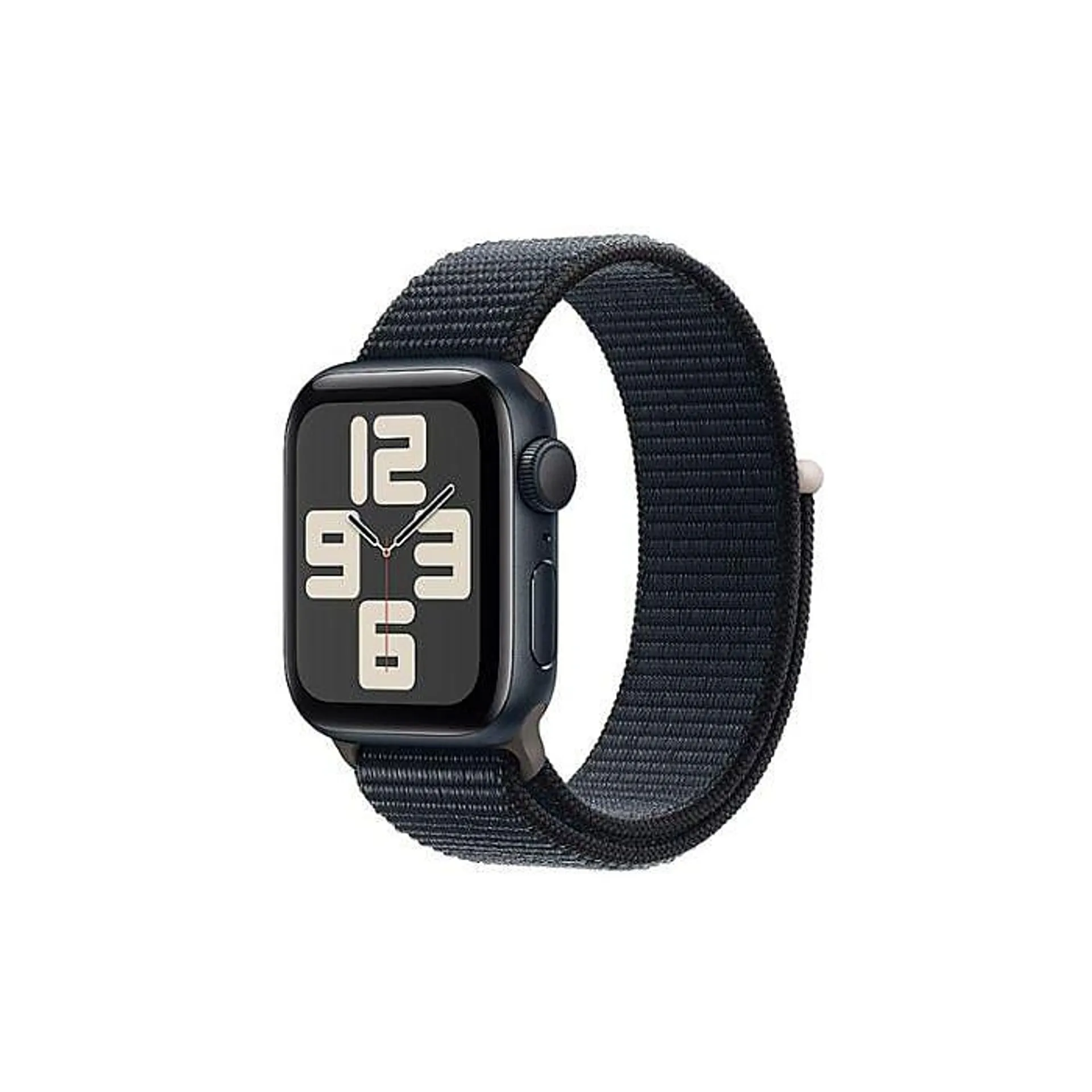 Apple Watch SE GPS 40mm Midnight Aluminum Case with Midnight Sport Loop Midnight (MRE03LL/A)