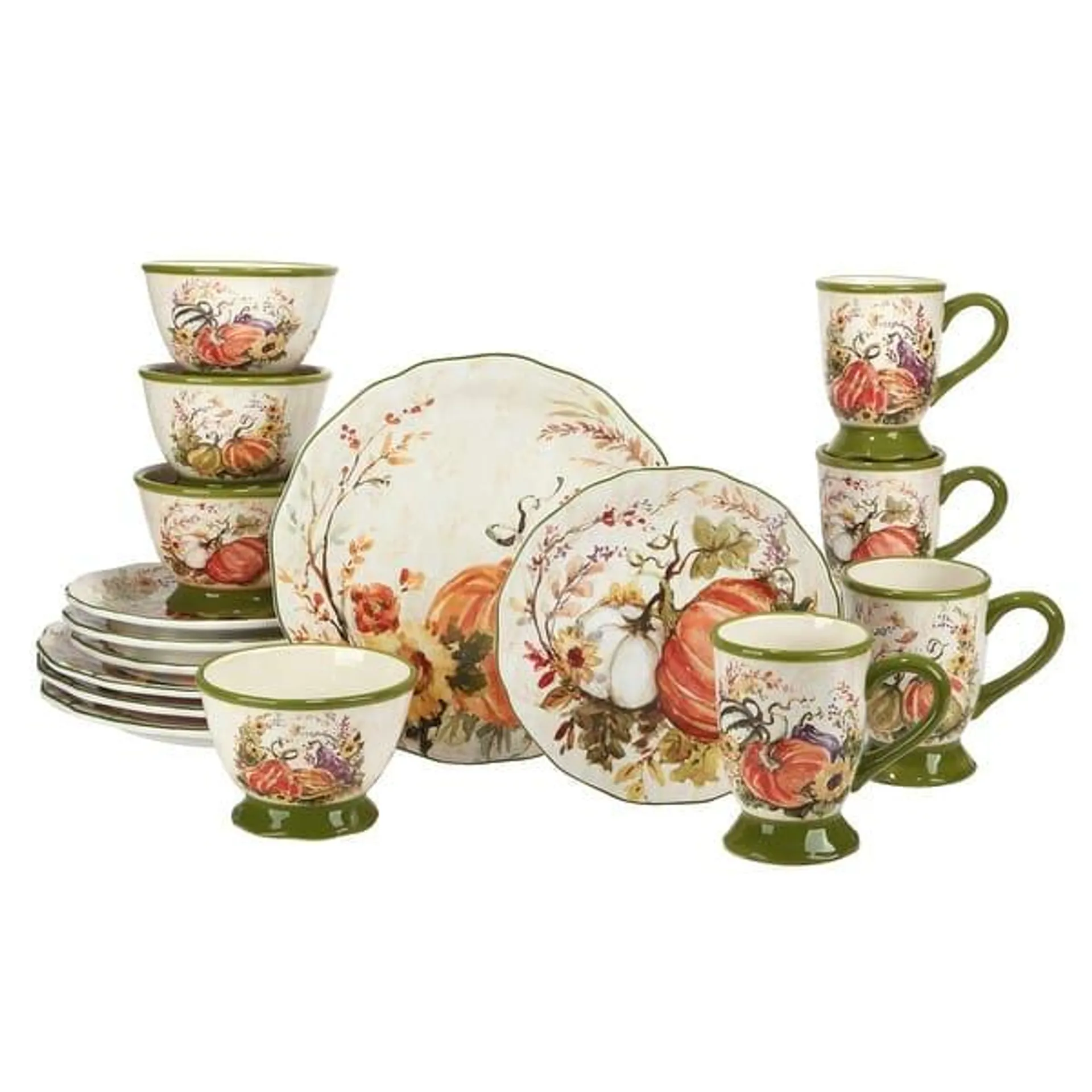 Certified International 16 pc Dinnerware Set, Service for 4