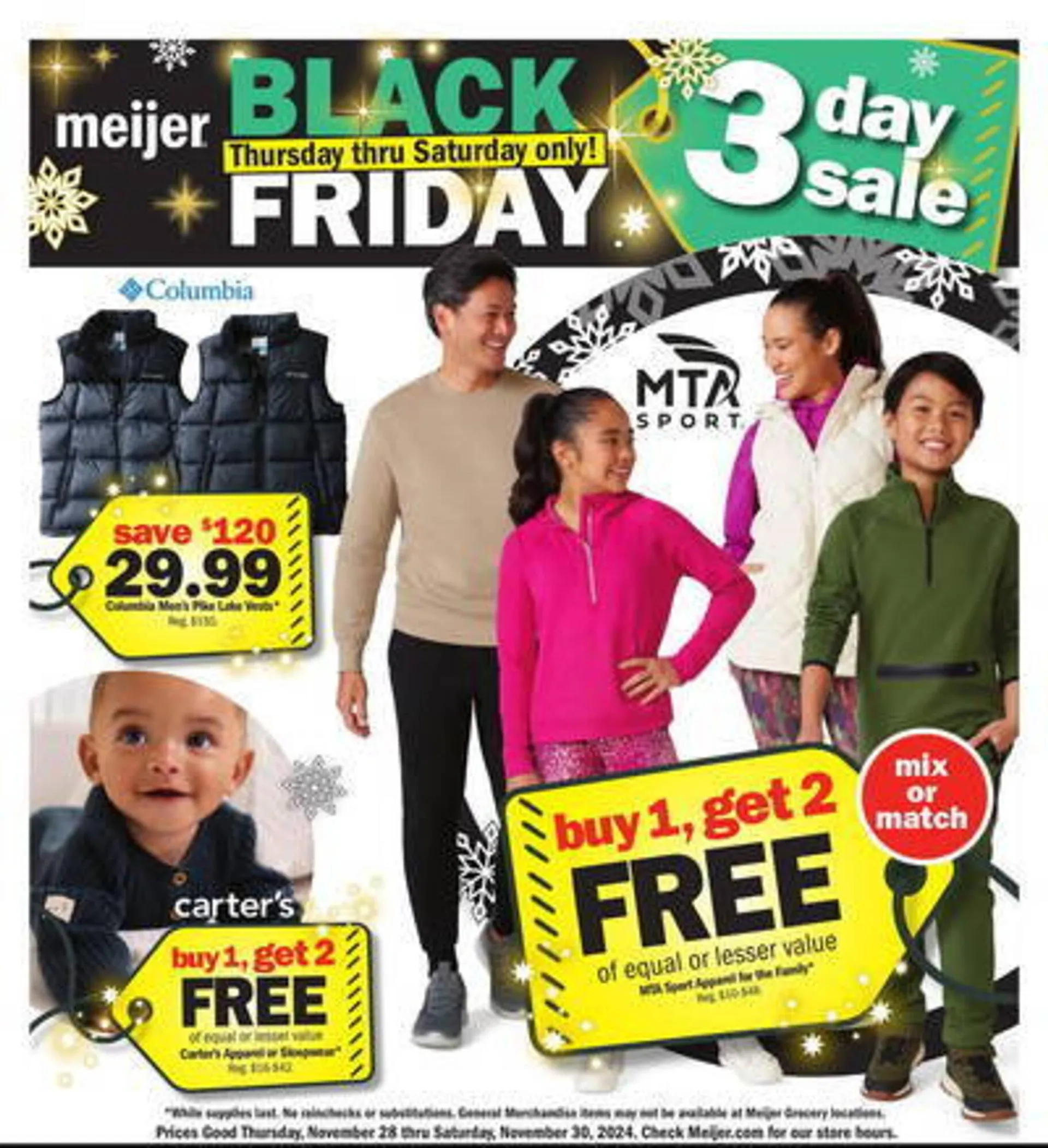 Meijer Weekly Ad - 1