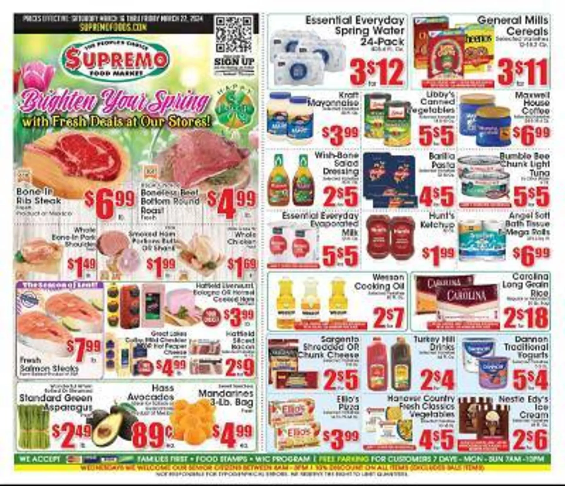 Weekly ad Supremo Foods Inc Weekly Ad from March 16 to March 22 2024 - Page 