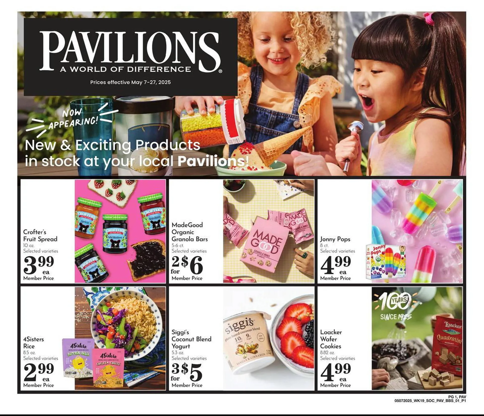 Pavilions Weekly Ad - 1