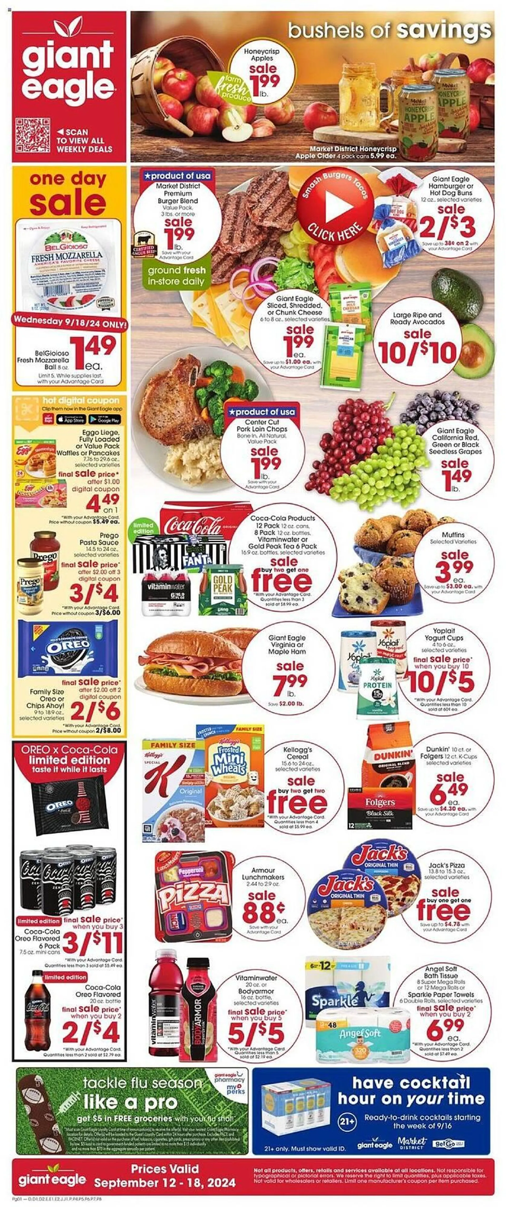 Giant Eagle Weekly Ad - 1