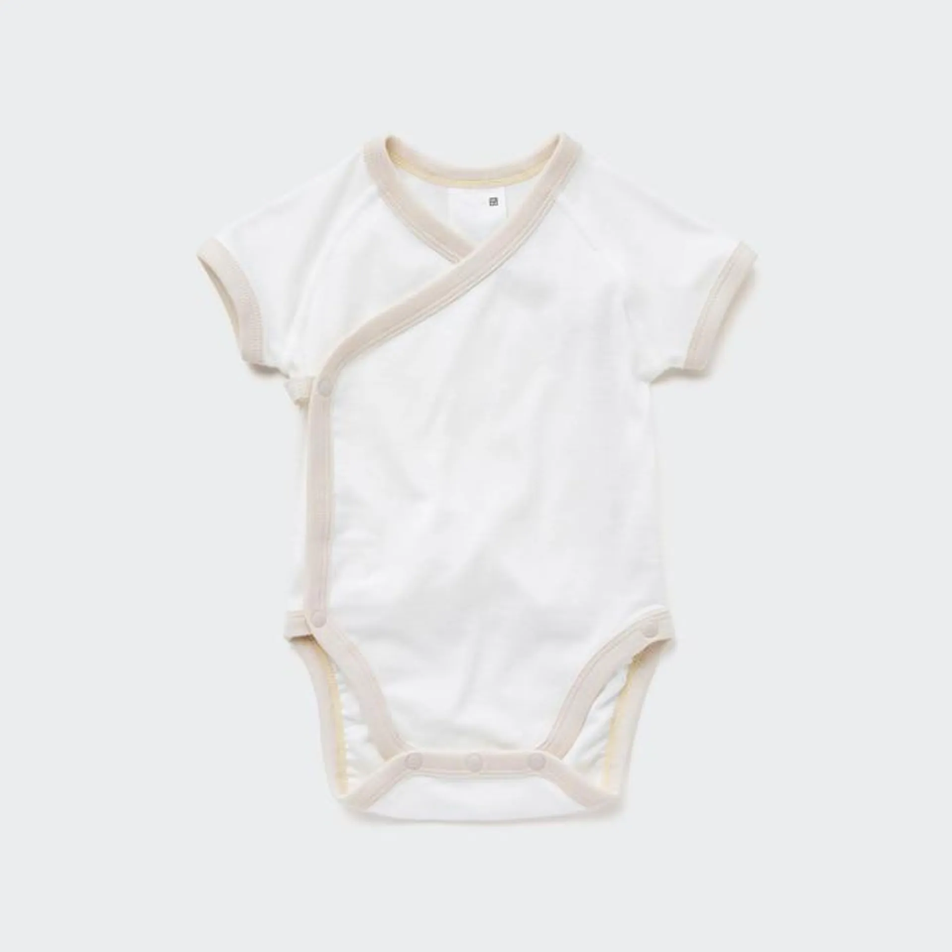 Short-Sleeve Bodysuit (Open Front)