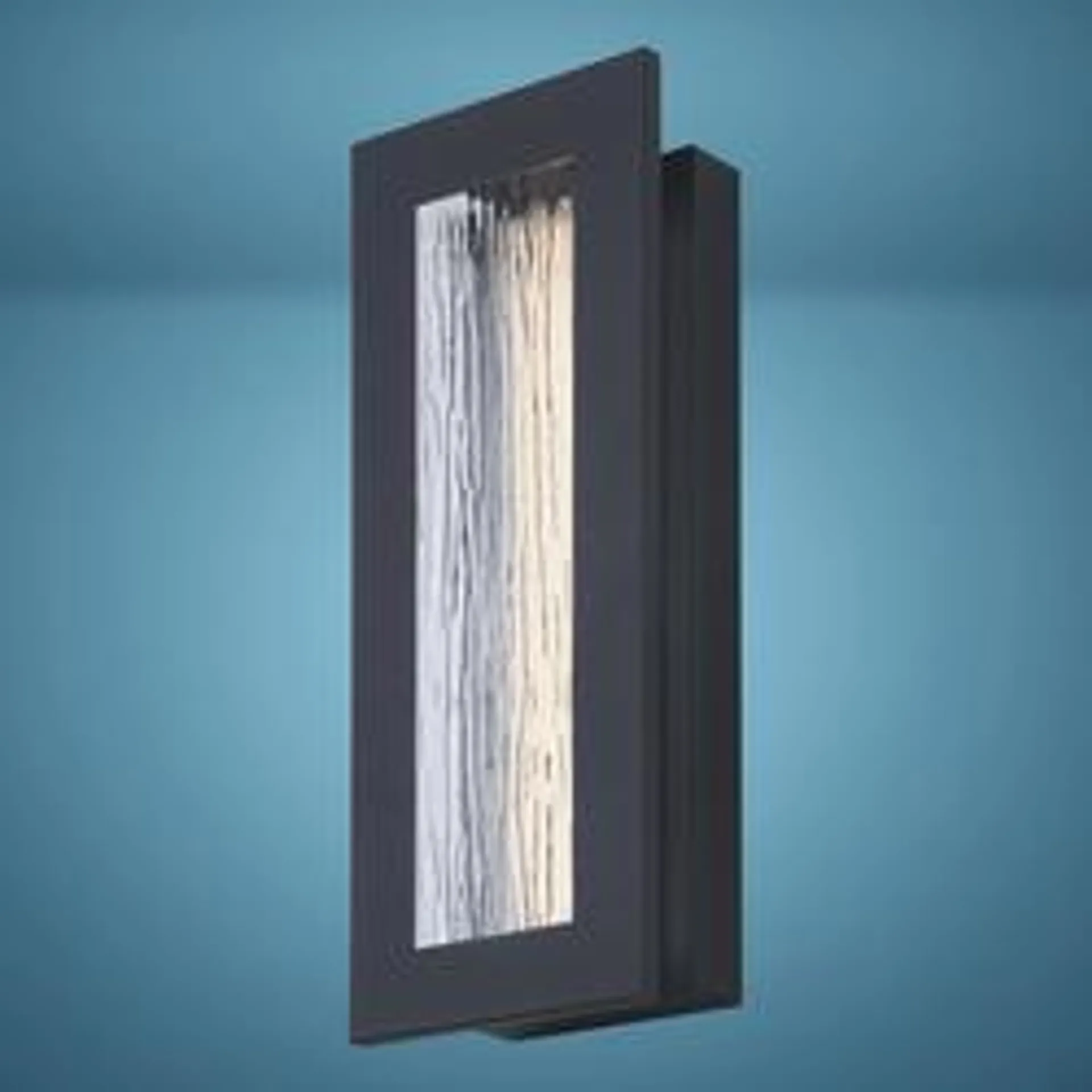 Patriot Lighting® Railee Black LED Outdoor Wall Light