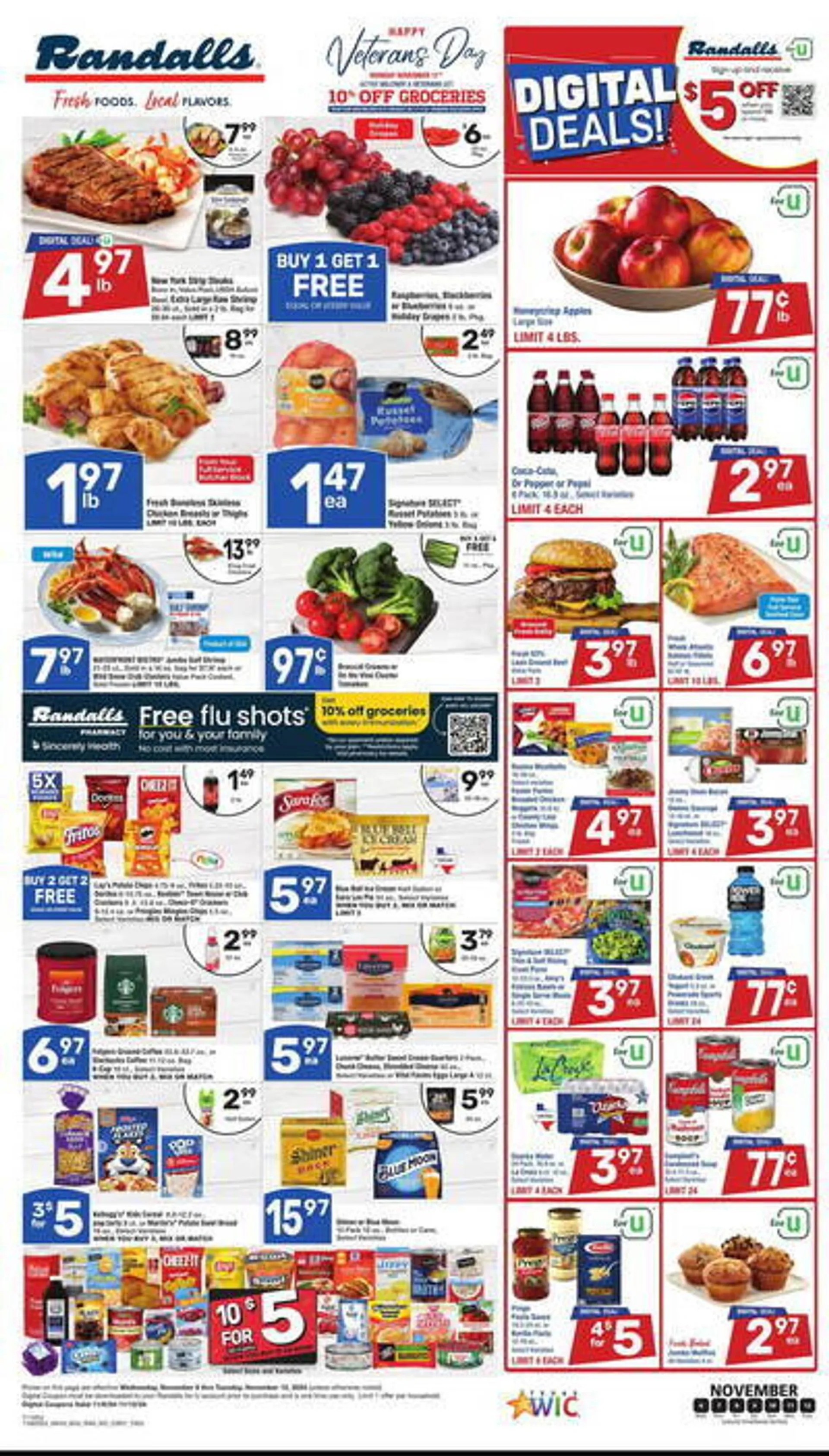 Weekly ad Randalls Weekly Ad from November 6 to November 12 2024 - Page 3