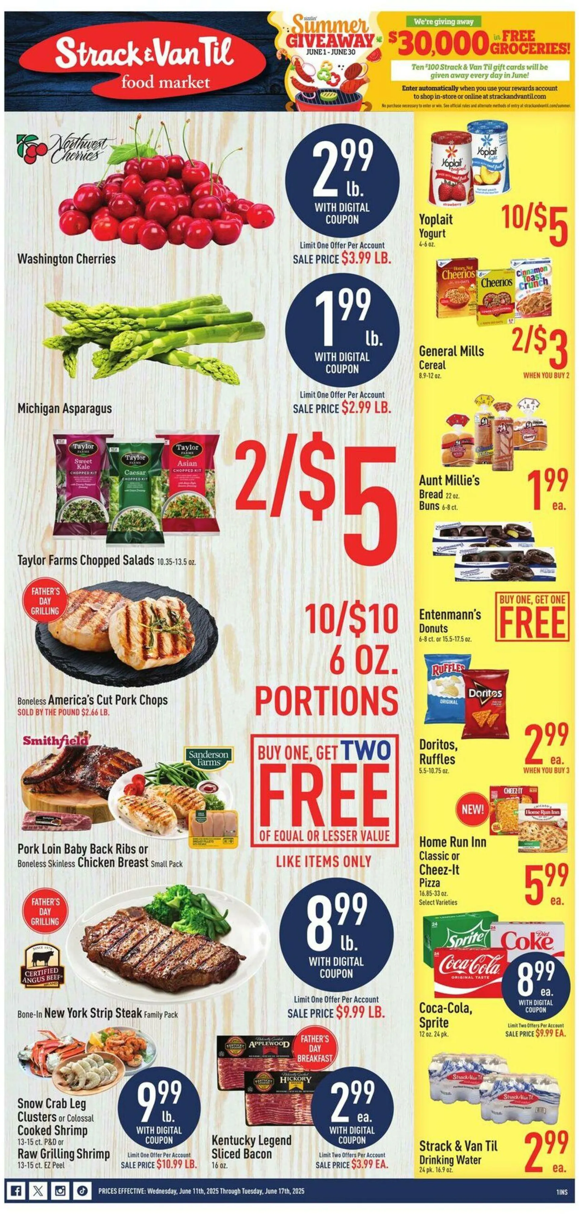 Weekly ad Strack & Van Til Current weekly ad from June 11 to June 17 2025 - Page 1