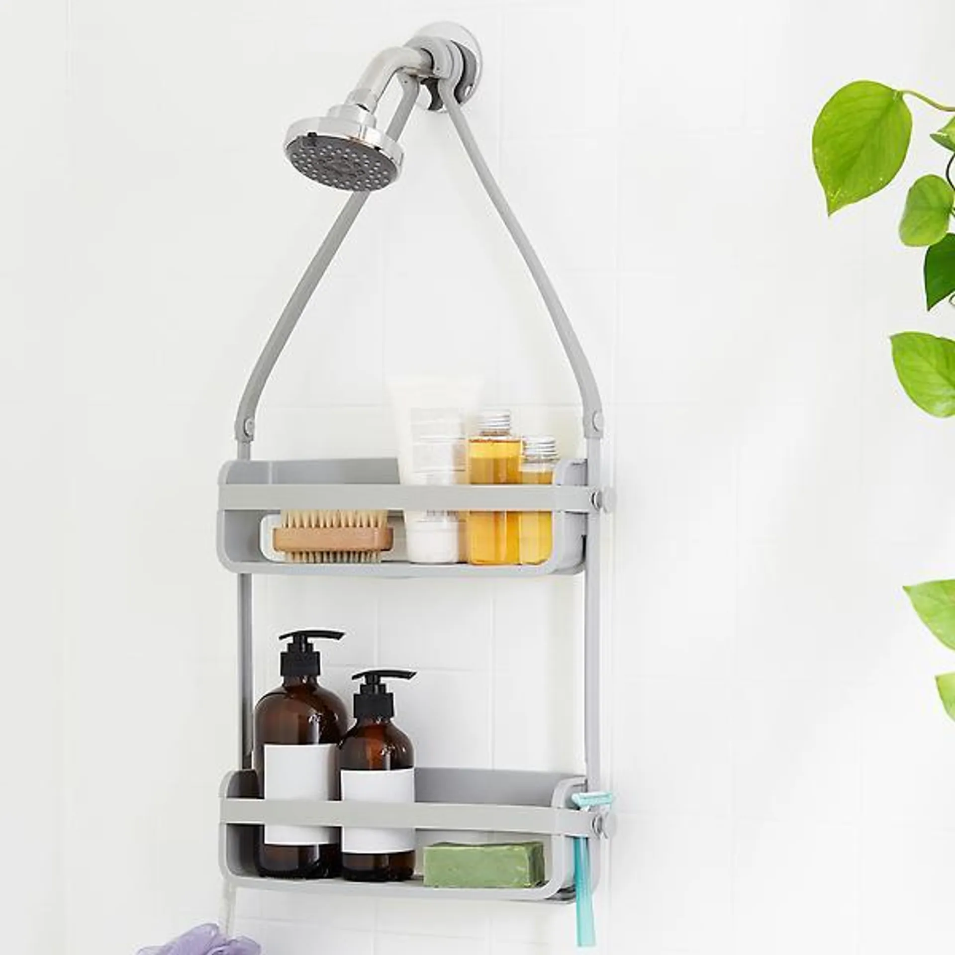 Umbra Grey Flex Shower Caddy