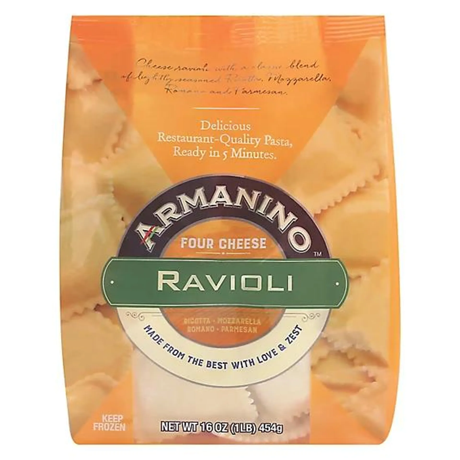 Four Cheese Ravioli - 1 LB