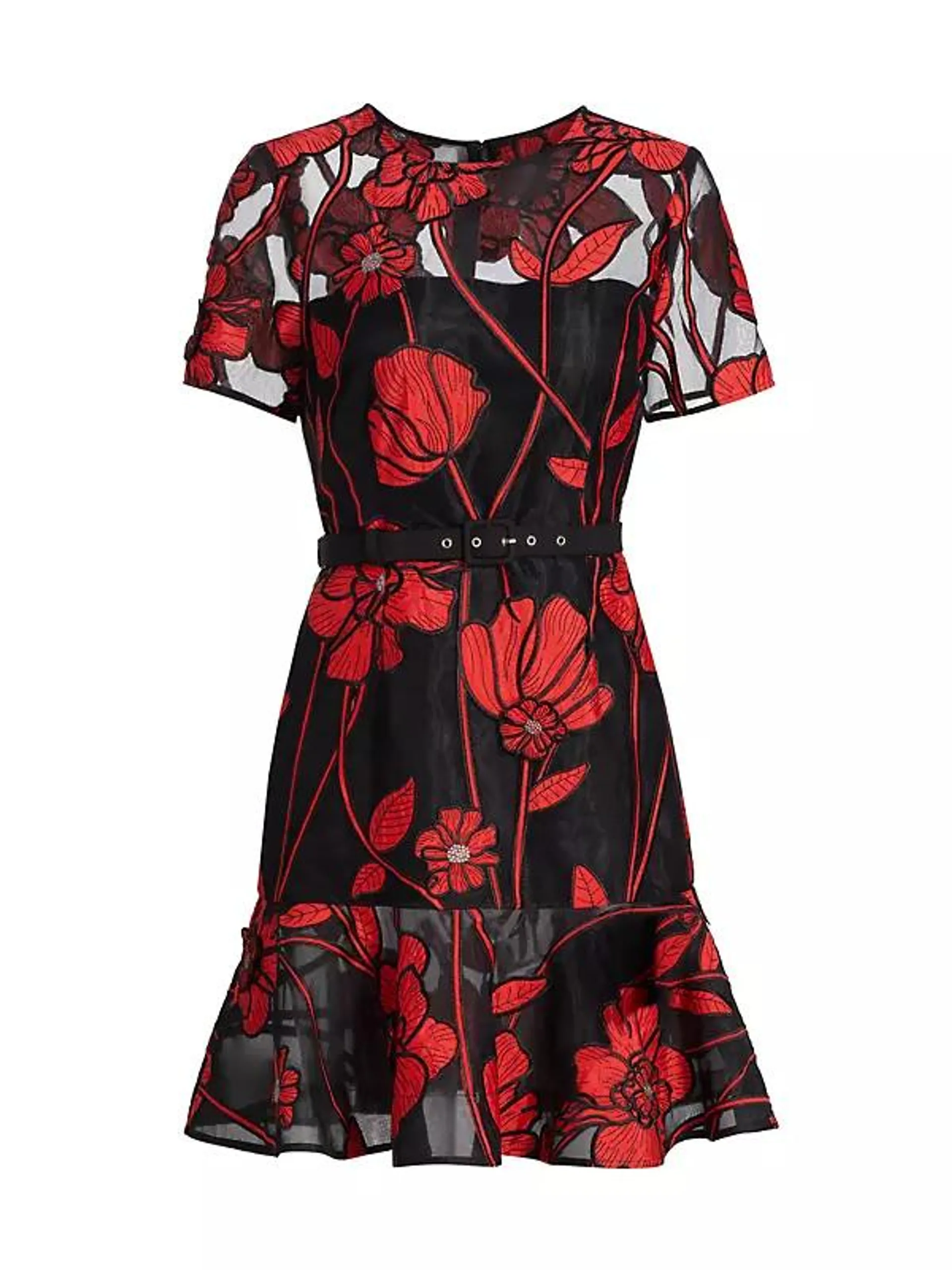 Rosie Grand Fleur Embroidered Dress