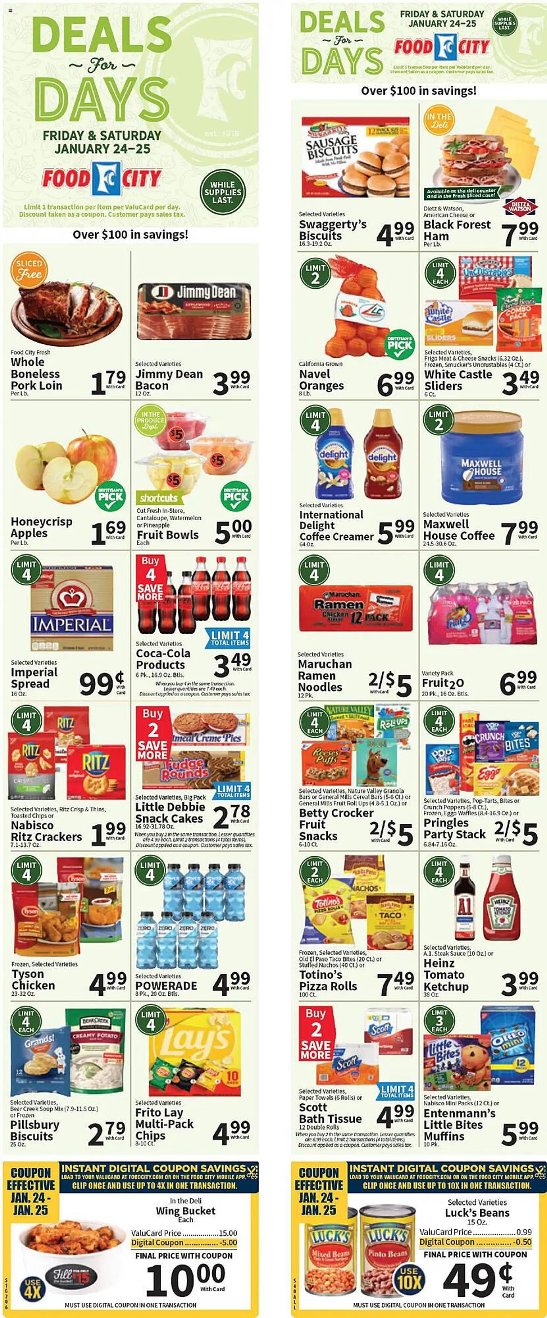 Food City Weekly Ad - 1