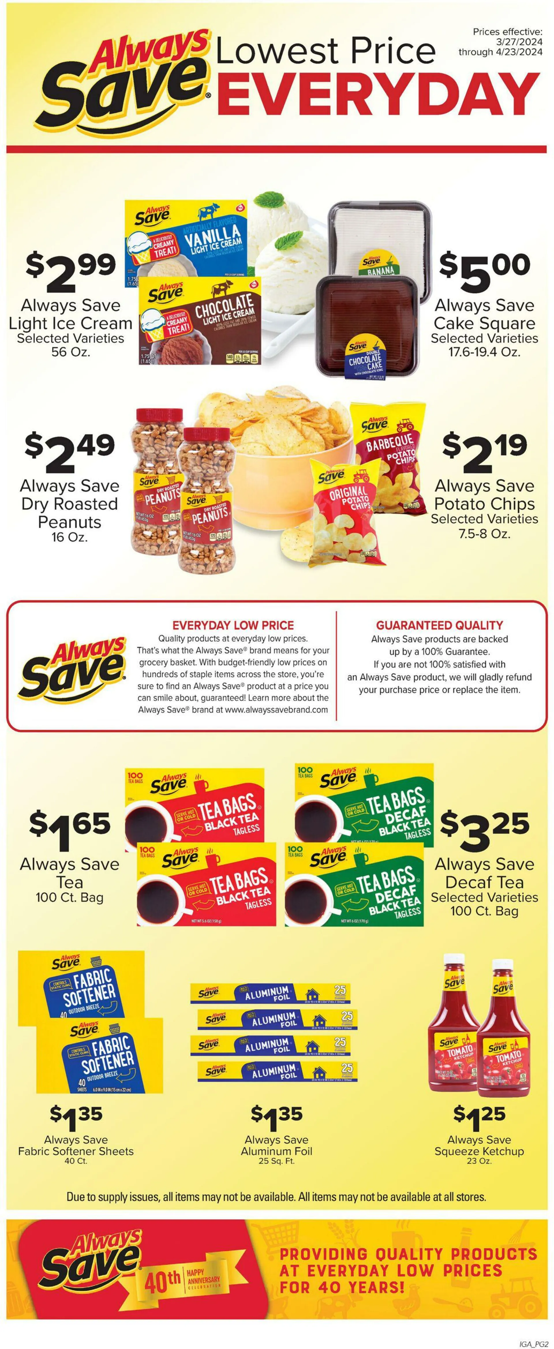 Weekly ad IGA Current weekly ad from April 10 to April 16 2024 - Page 7