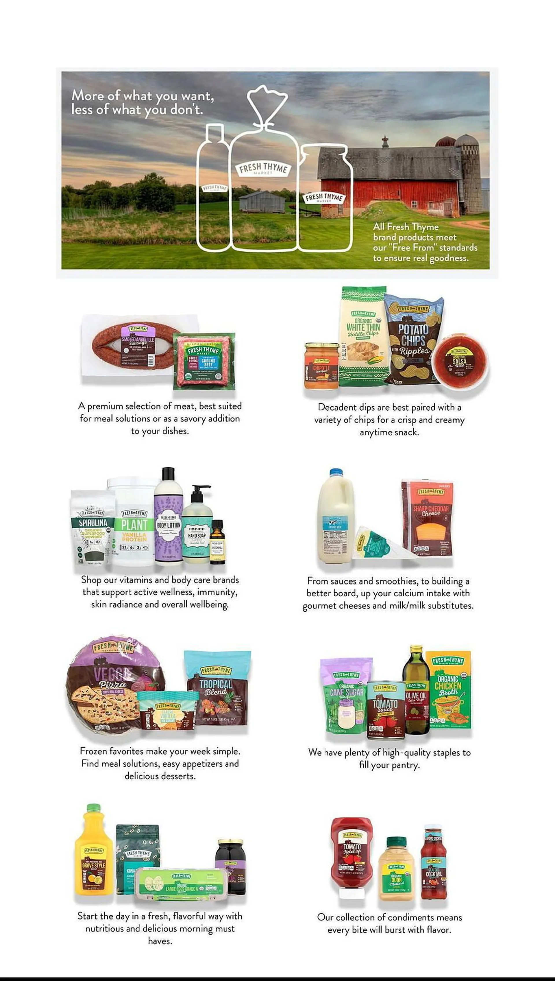 Weekly ad Fresh Thyme Weekly Ad from July 31 to August 6 2024 - Page 11