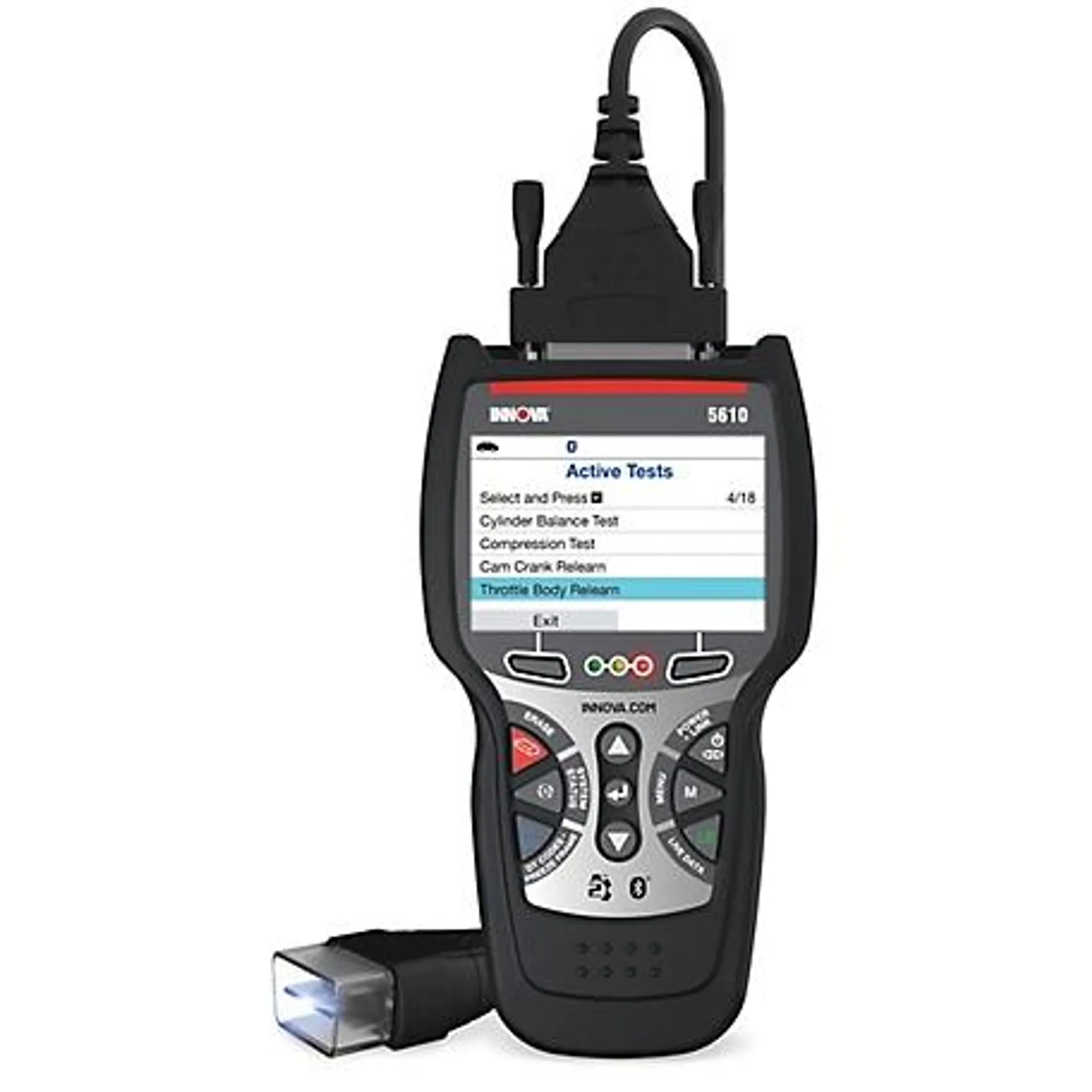 Innova CarScan Pro 5610 OBD2 Code Scan Tool: Bidirectional and Active Test, Free Fix and Part Recommendations