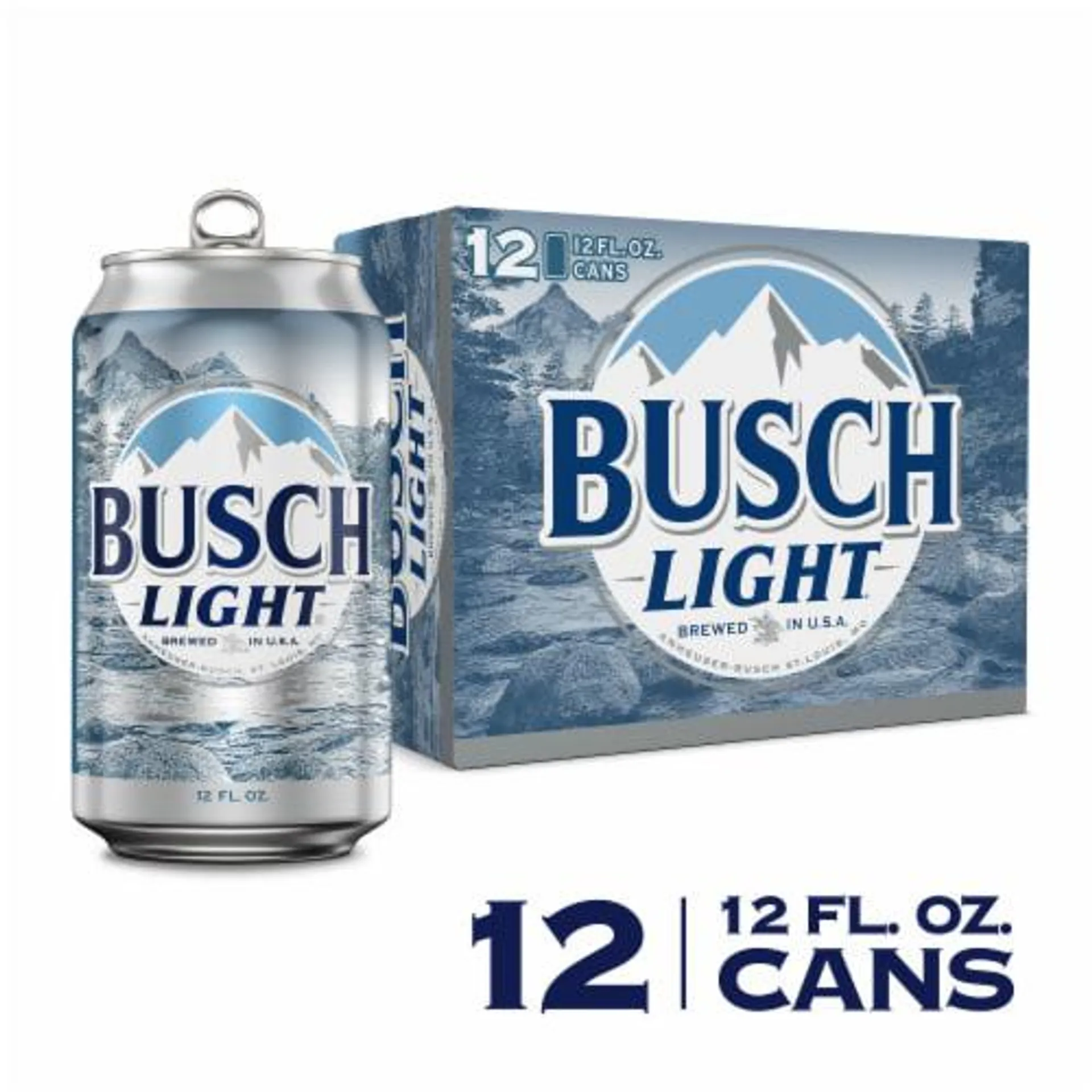 Busch Light Lager Beer