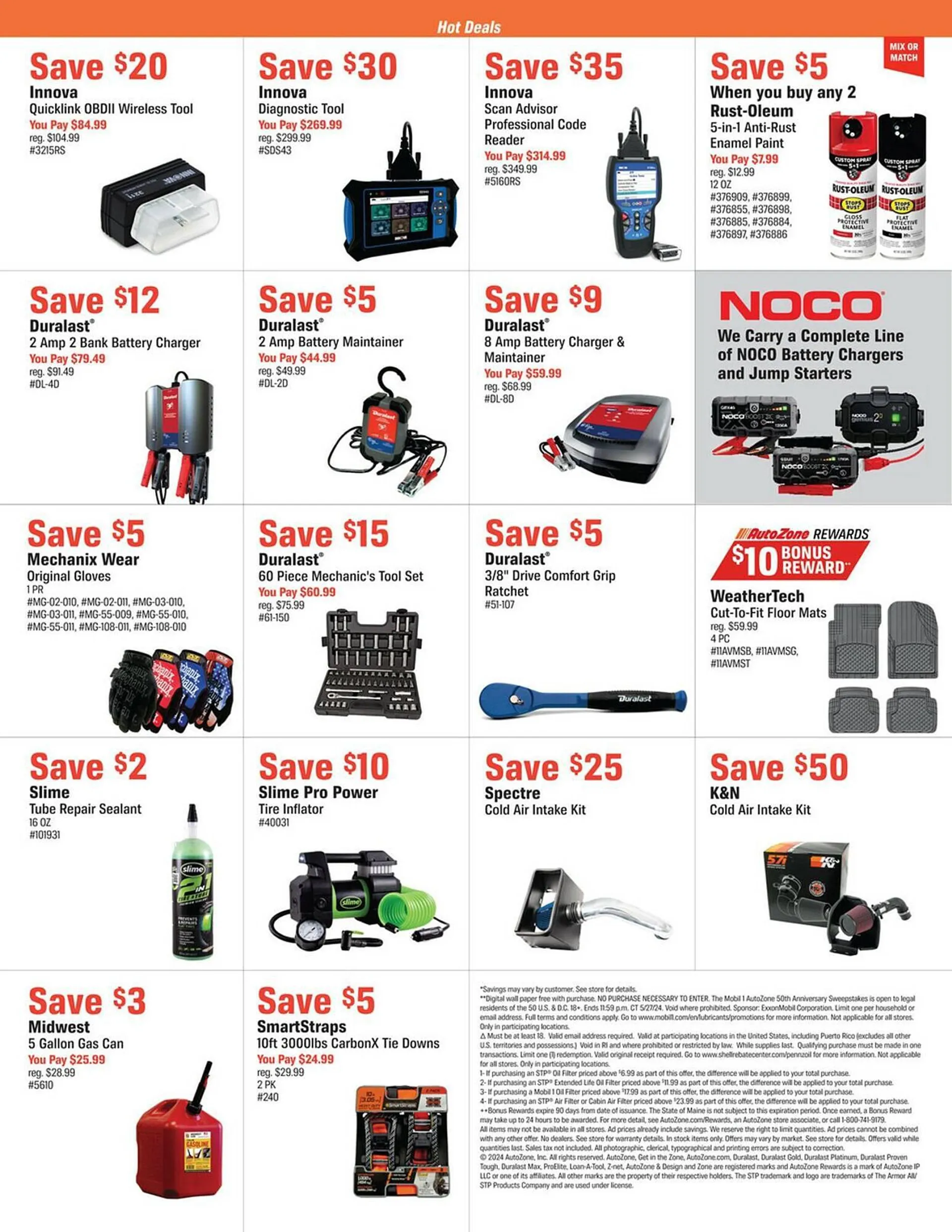 Weekly ad AutoZone Weekly Ad from March 5 to April 1 2024 - Page 4