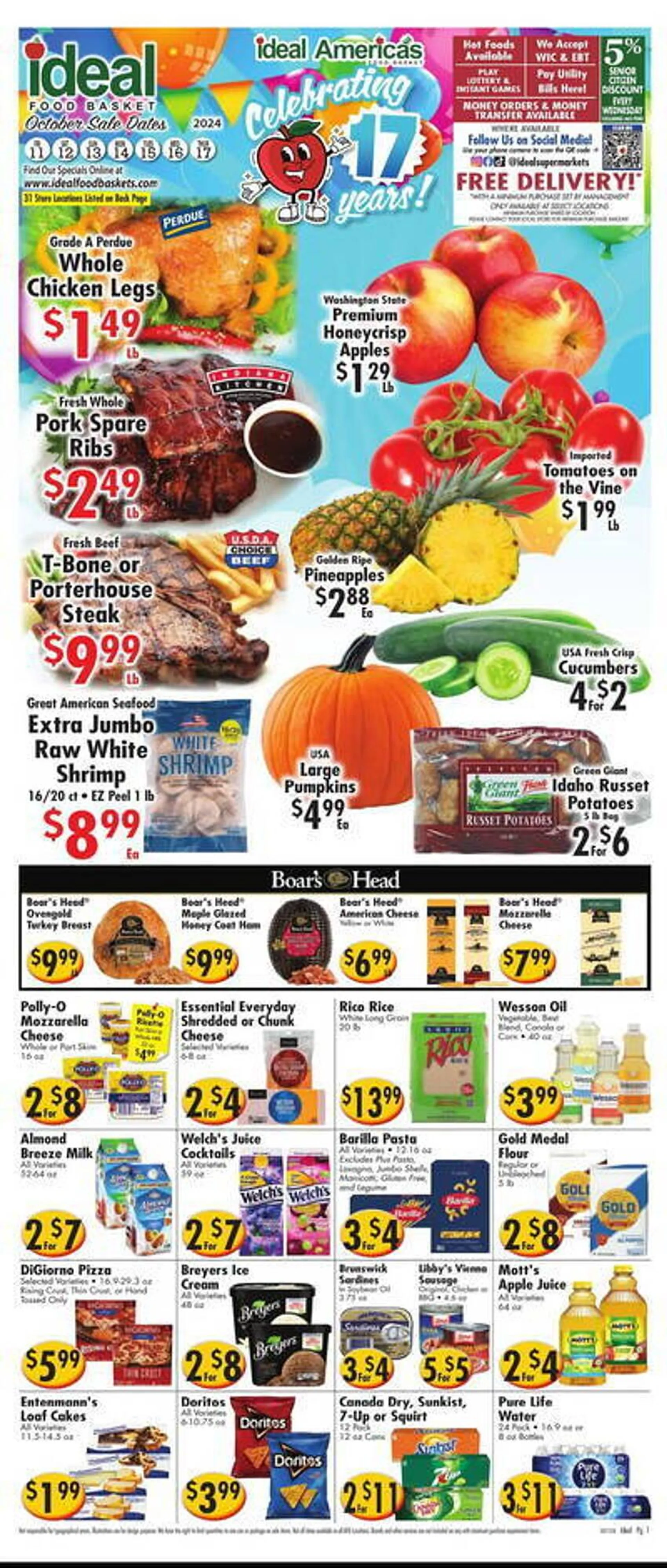 Ideal Food Basket Weekly Ad - 1