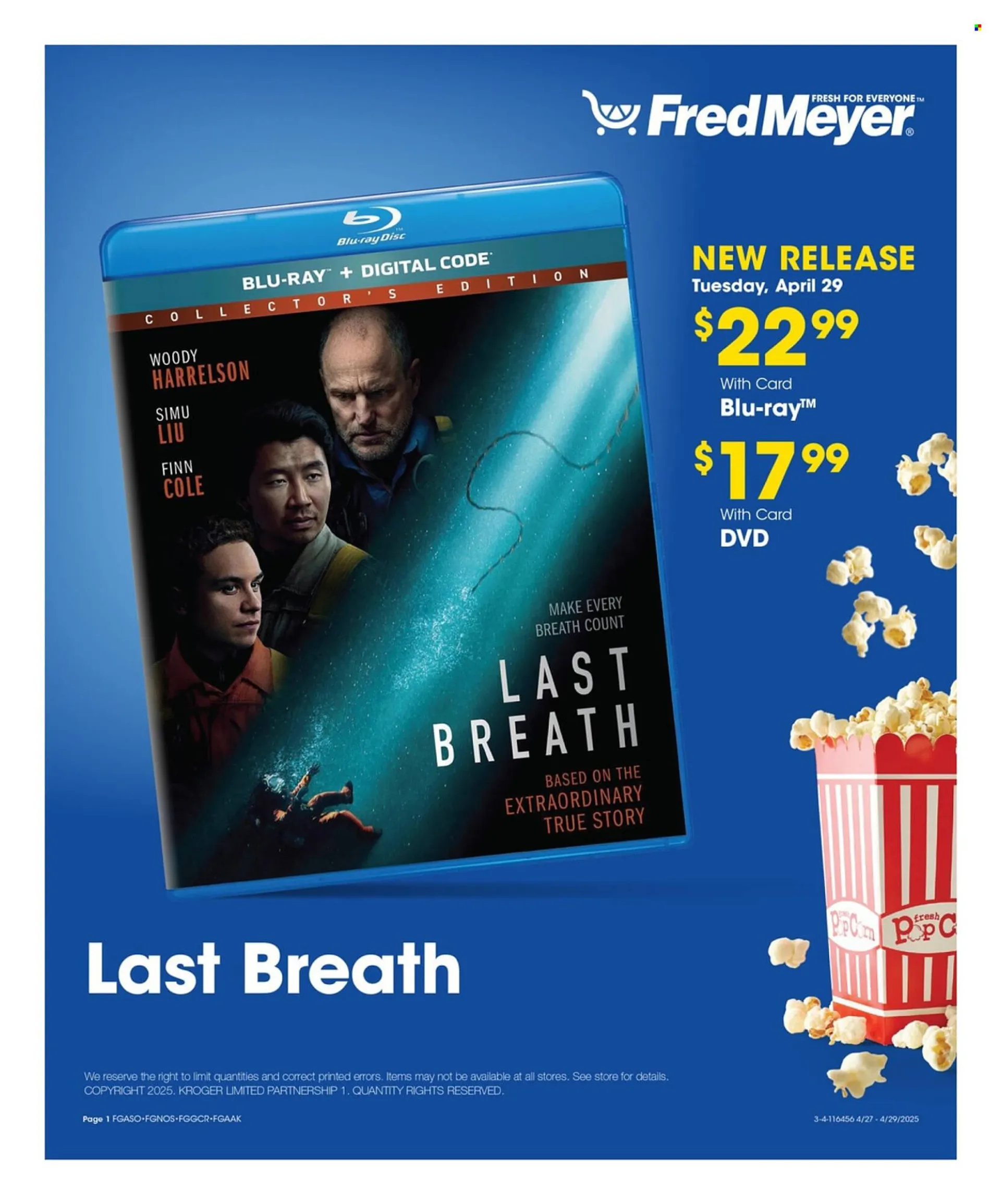 Fred Meyer Weekly Ad - 1