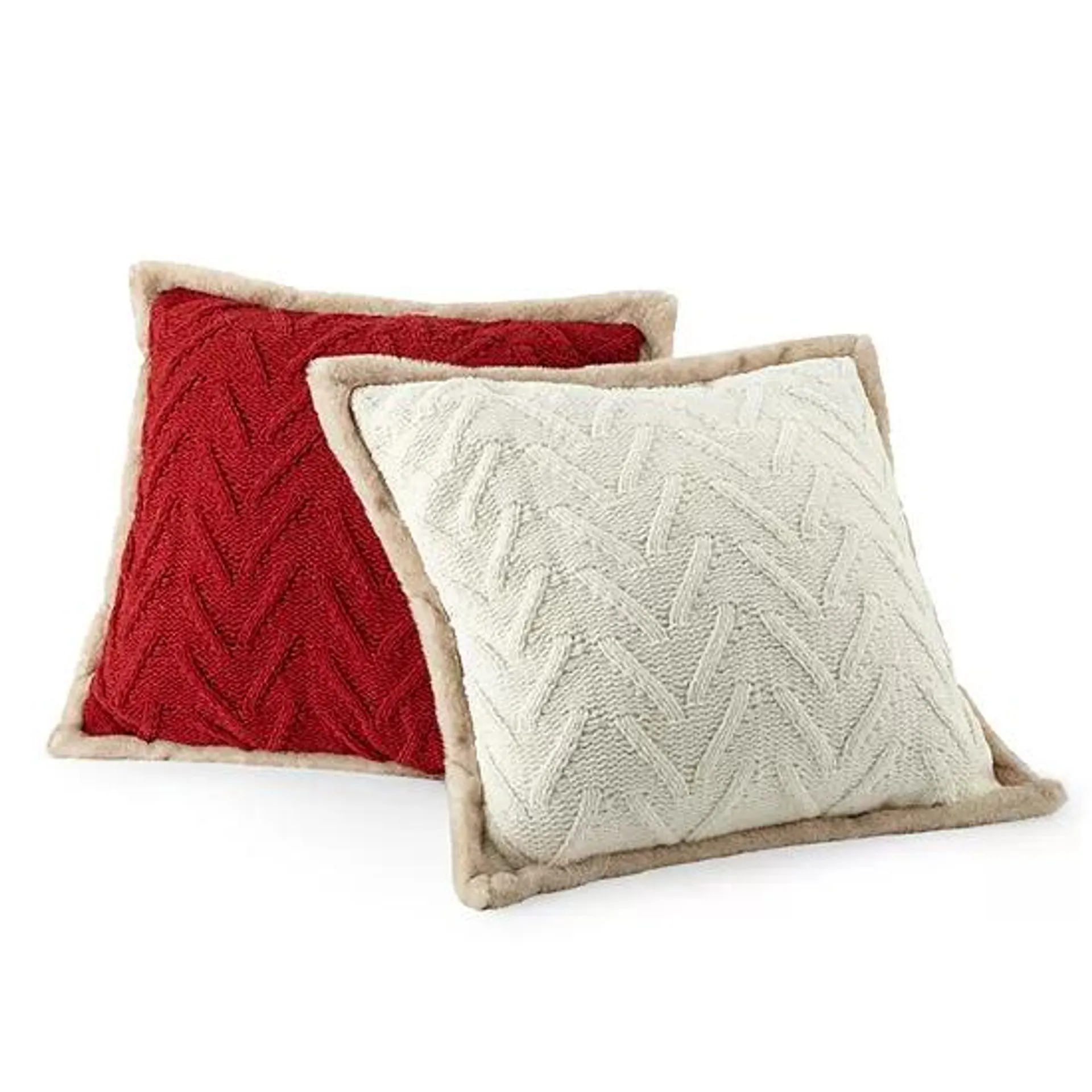 Linden Street Matte Chenille Square Throw Pillow