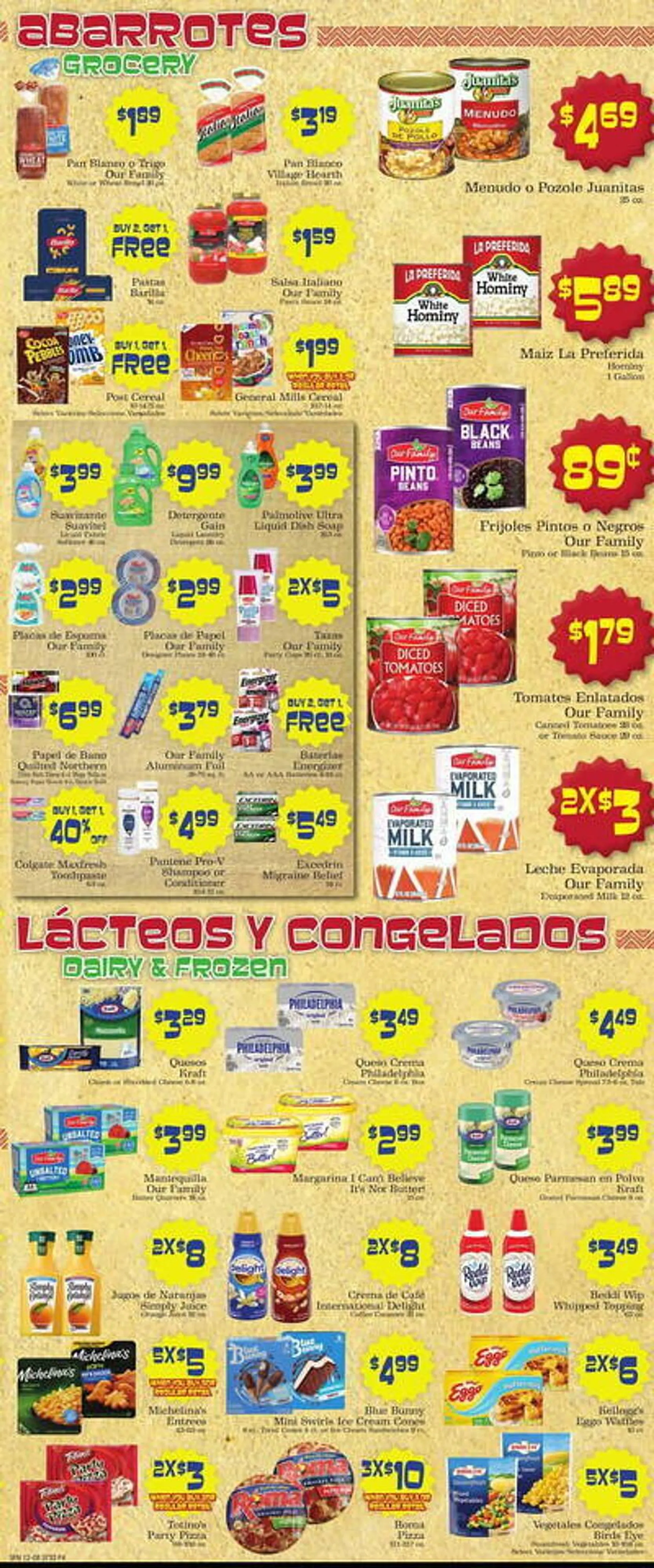 Weekly ad Supermercado Nuestra Familia Weekly Ad from December 8 to December 14 2024 - Page 4