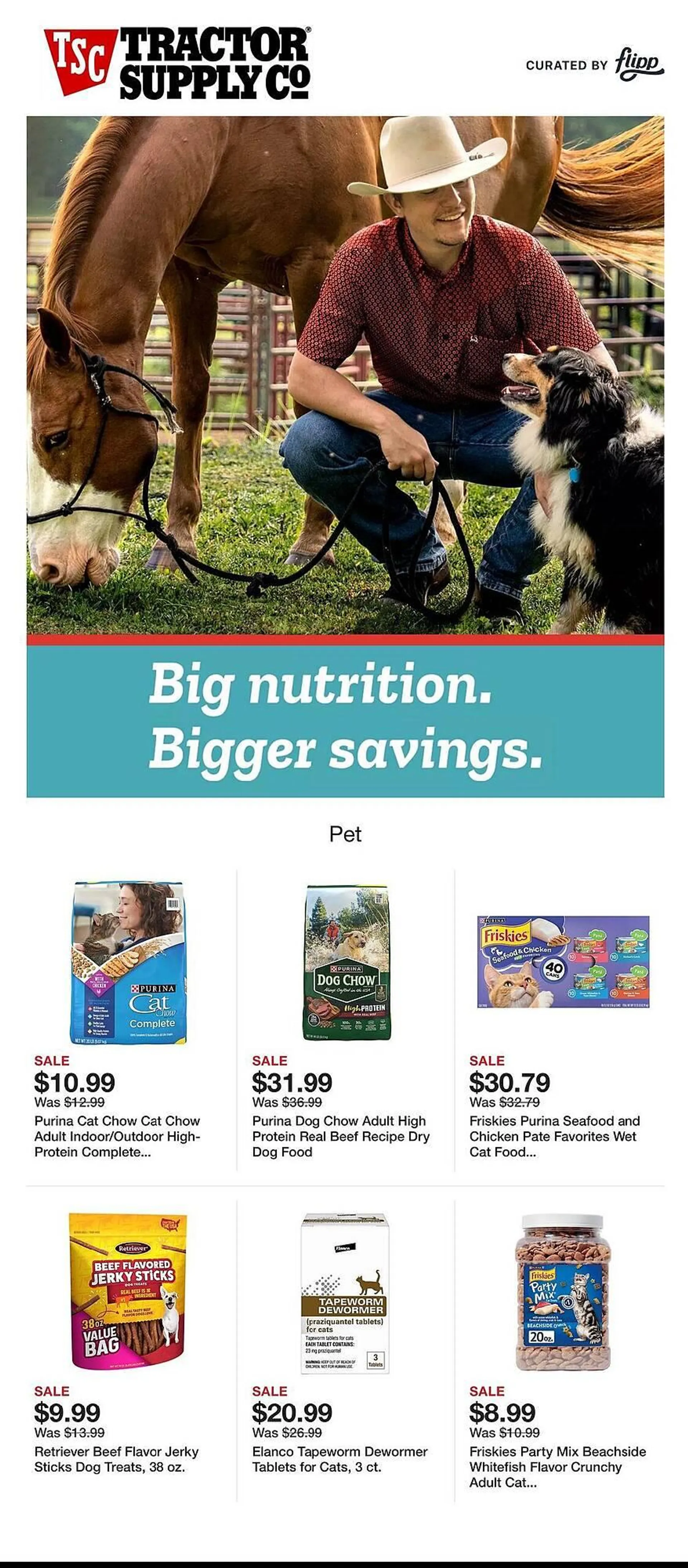 Weekly ad Tractor Supply Company Weekly Ad from July 29 to August 4 2025 - Page 1