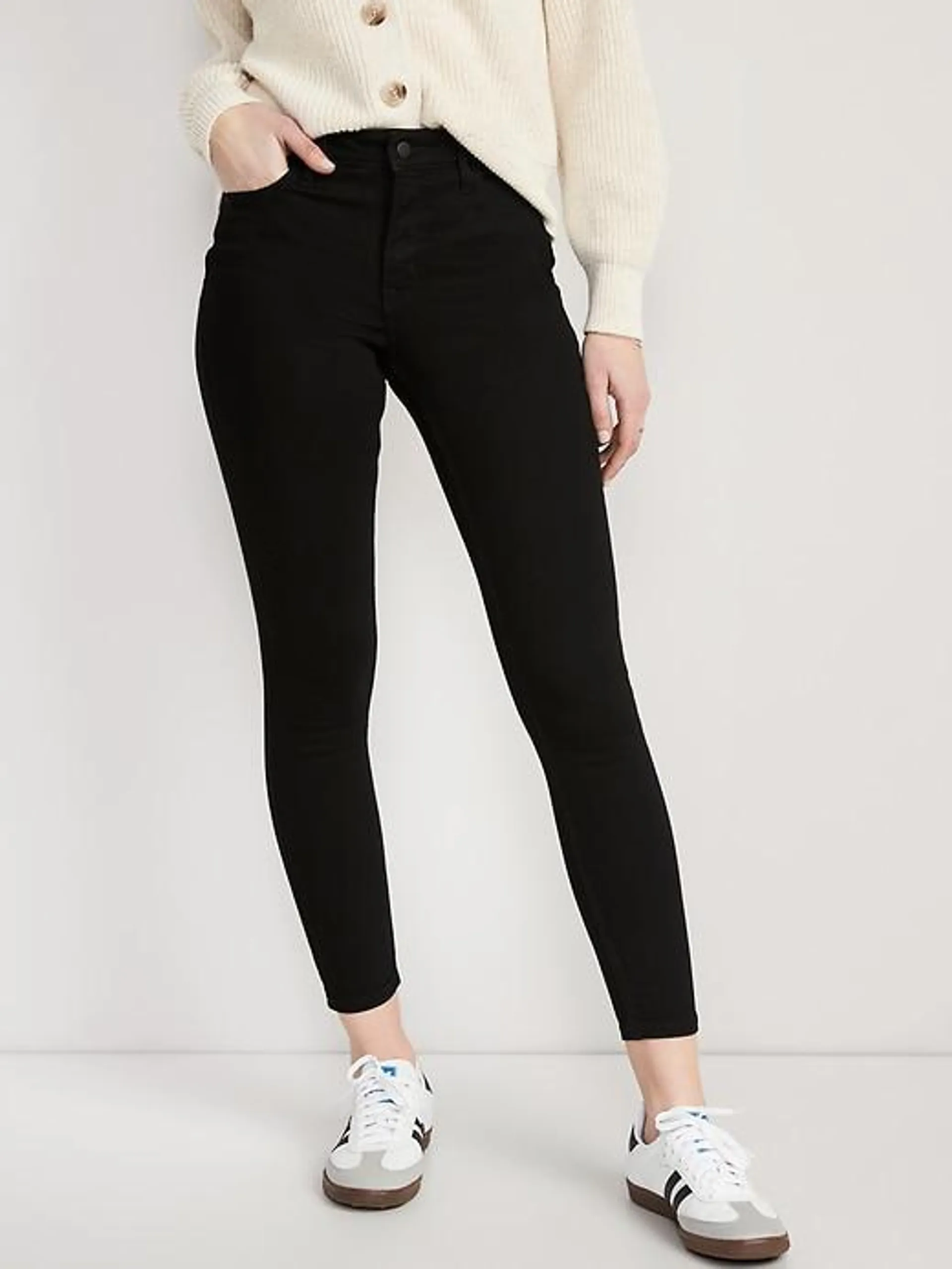 High-Waisted Rockstar Super-Skinny Jeans