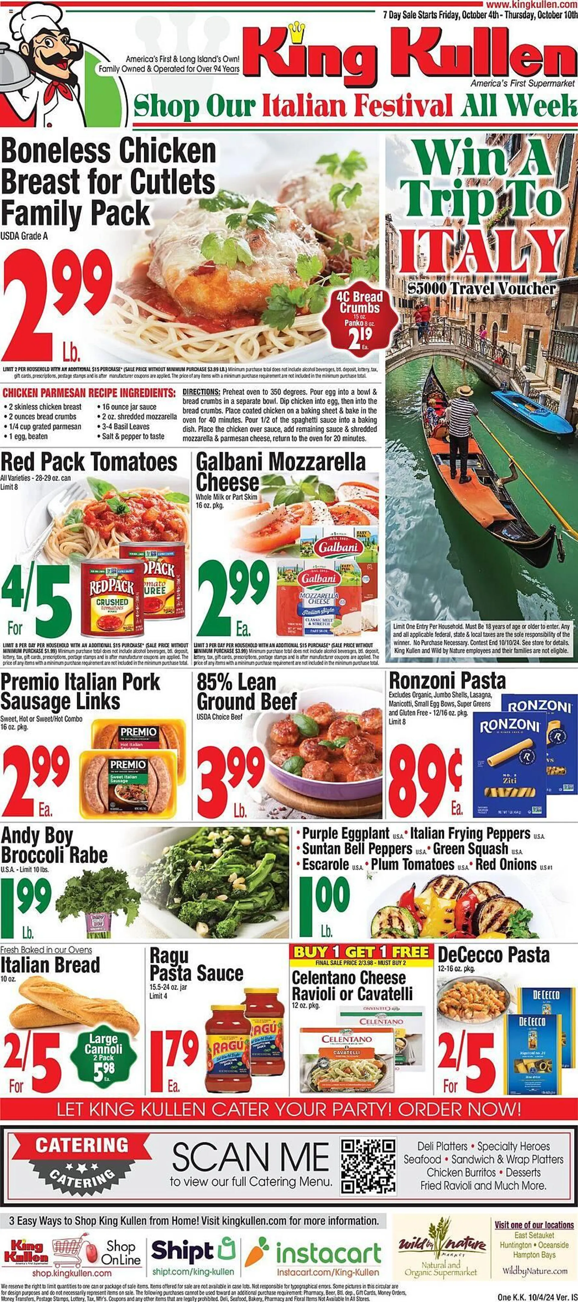 King Kullen Weekly Ad - 1