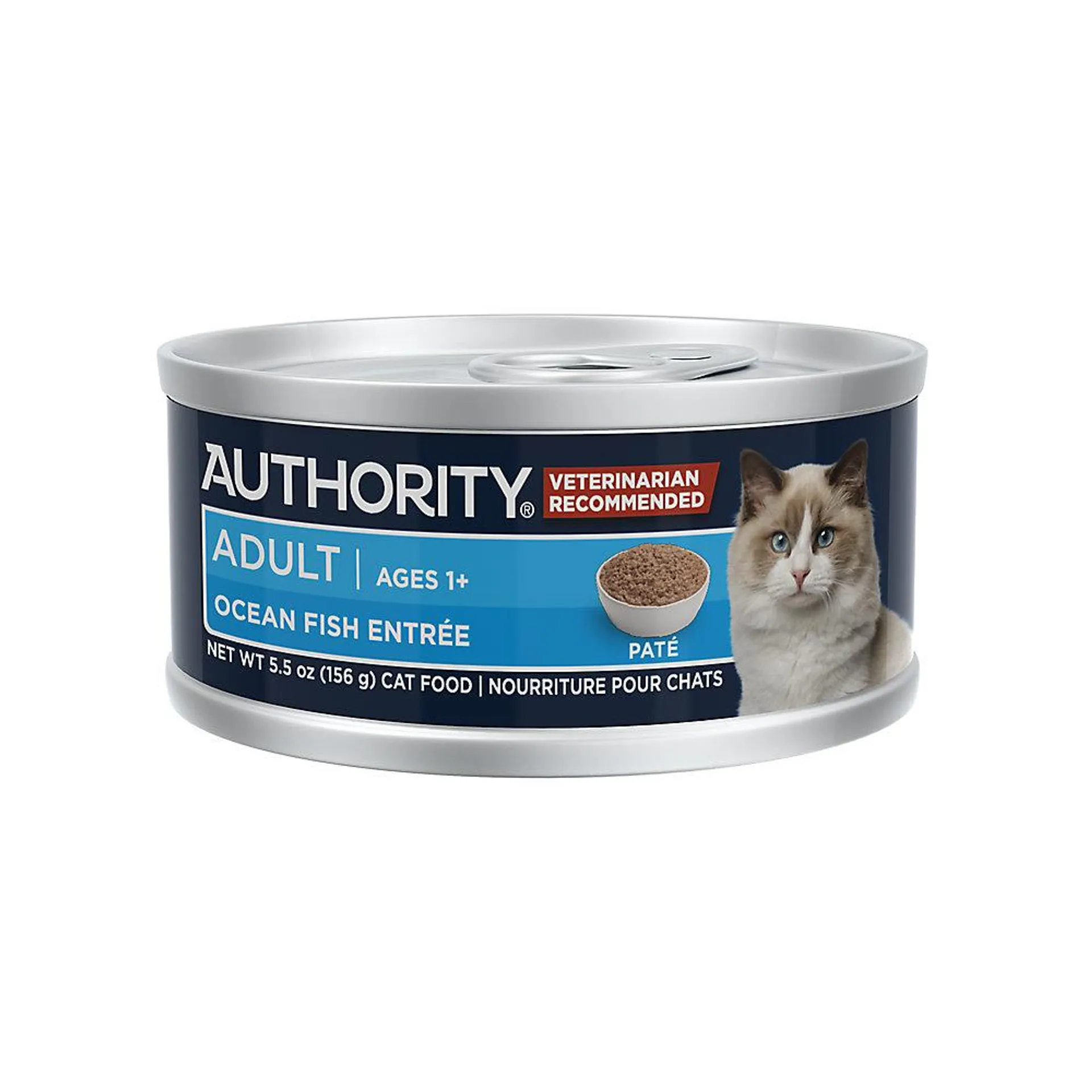 Authority® Everyday Health Adult Cat Wet Food - 5.5 Oz, Pate, With-Grain