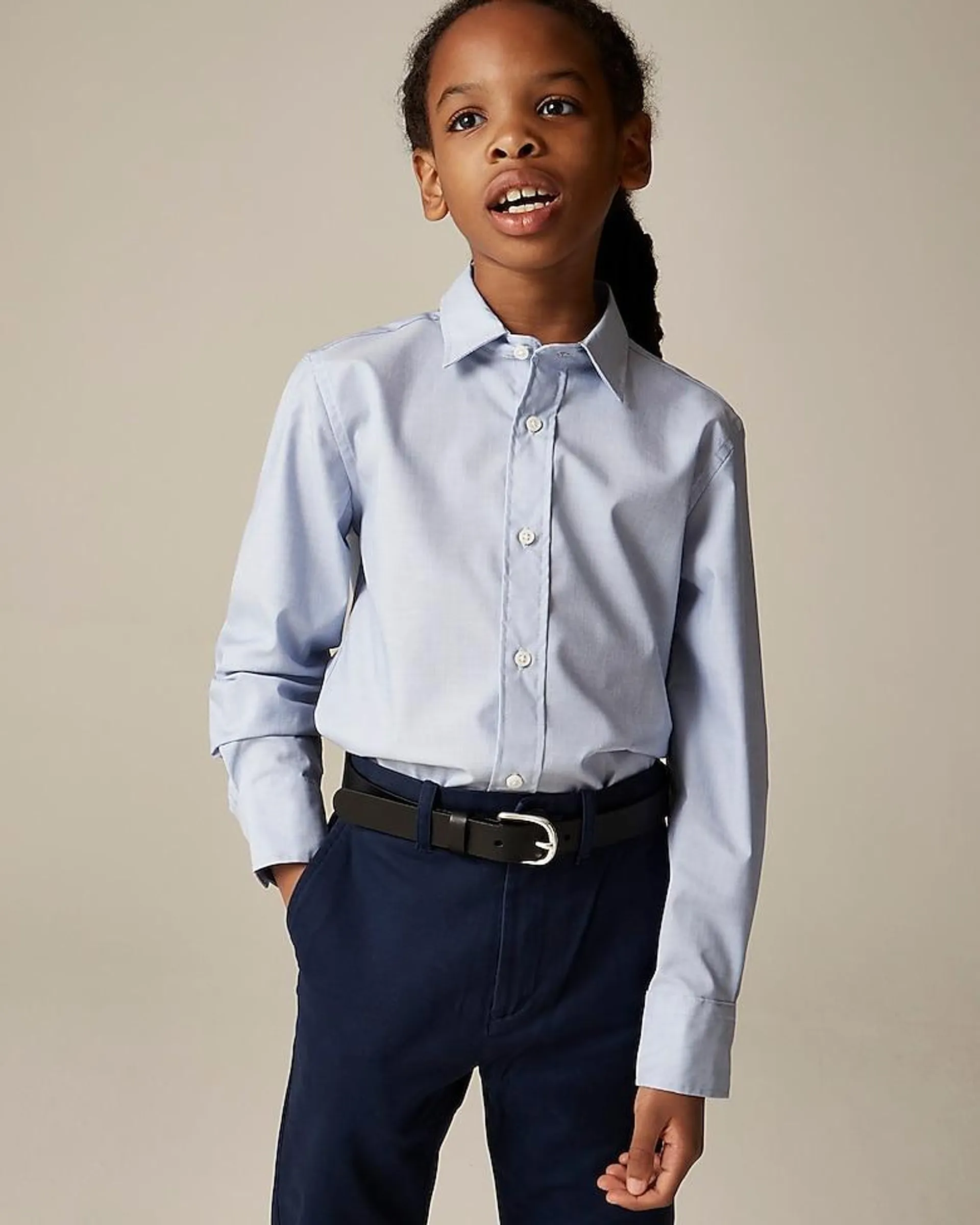 Boys' Ludlow Premium fine cotton dress shirt