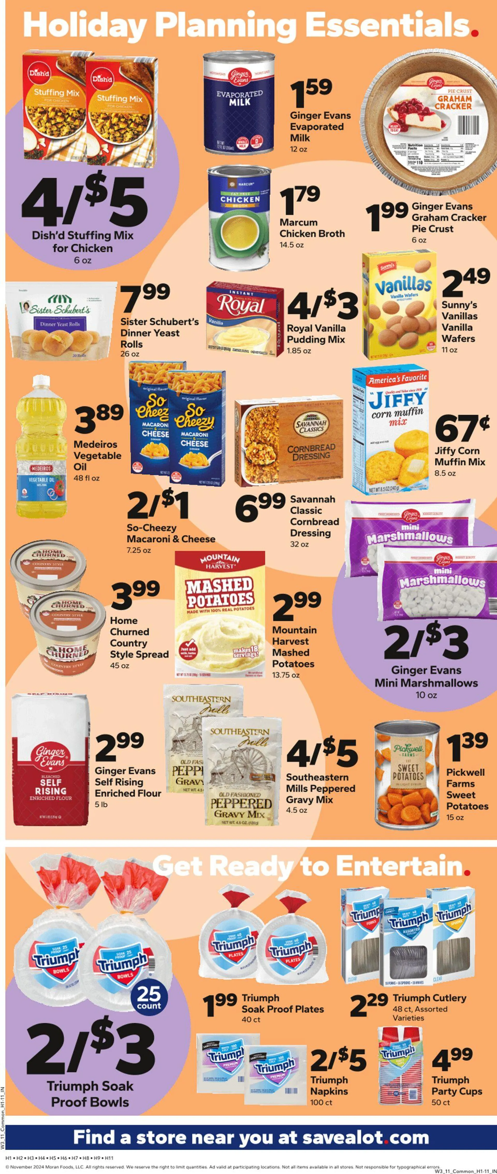 Weekly ad Save a Lot Current weekly ad from December 11 to December 25 2024 - Page 2