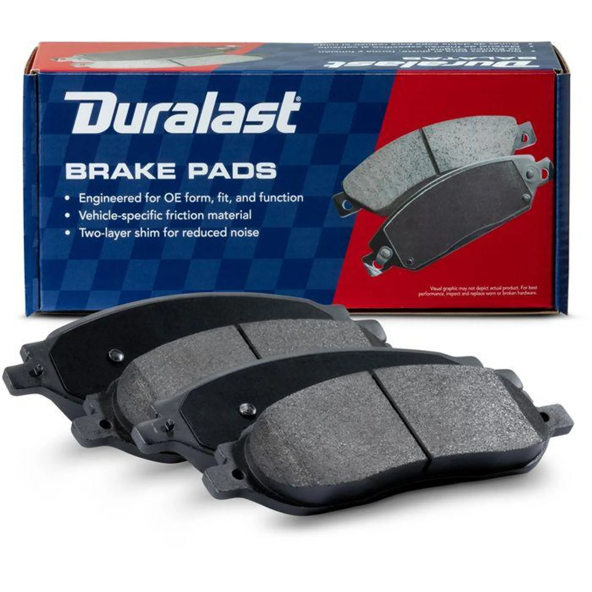 Duralast Semi-Metallic Brake Pads MKD1068