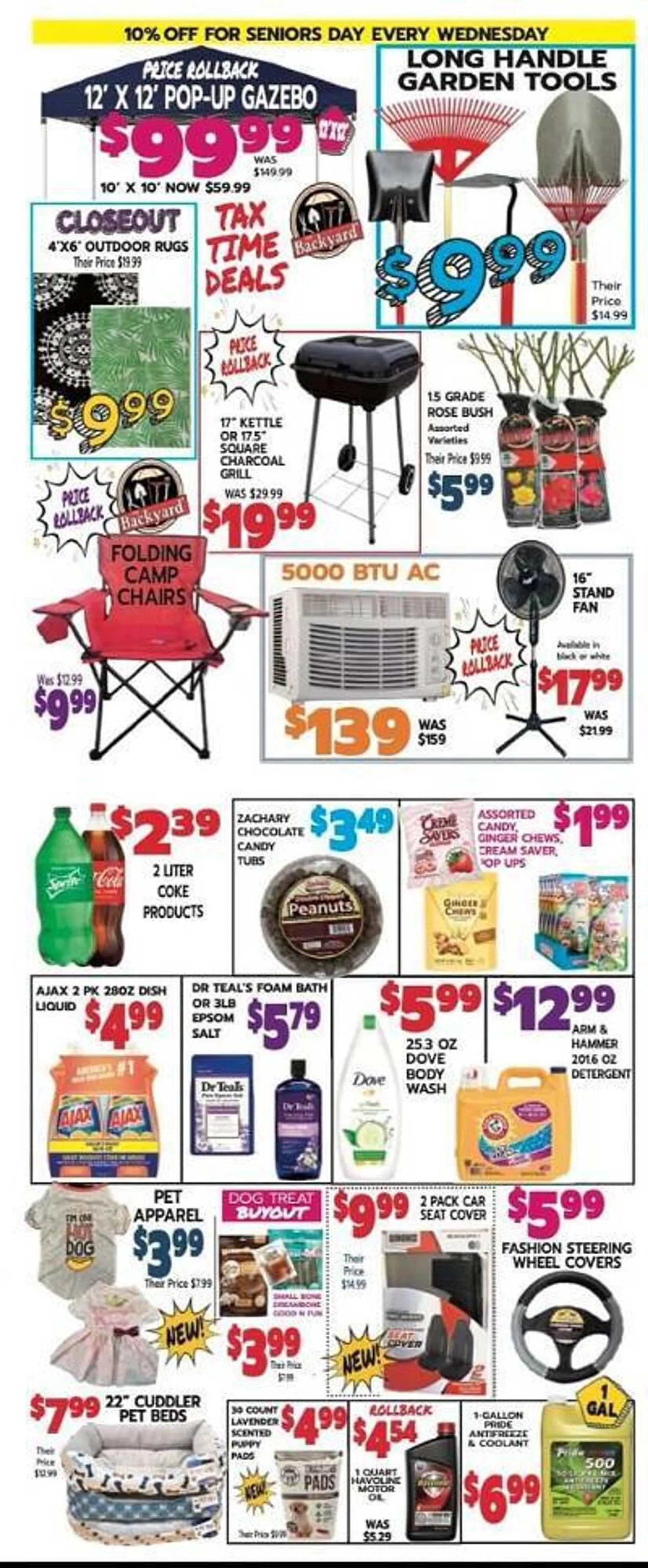 Weekly ad Roses Discount Store Weekly Ad from February 25 to March 9 2024 - Page 4