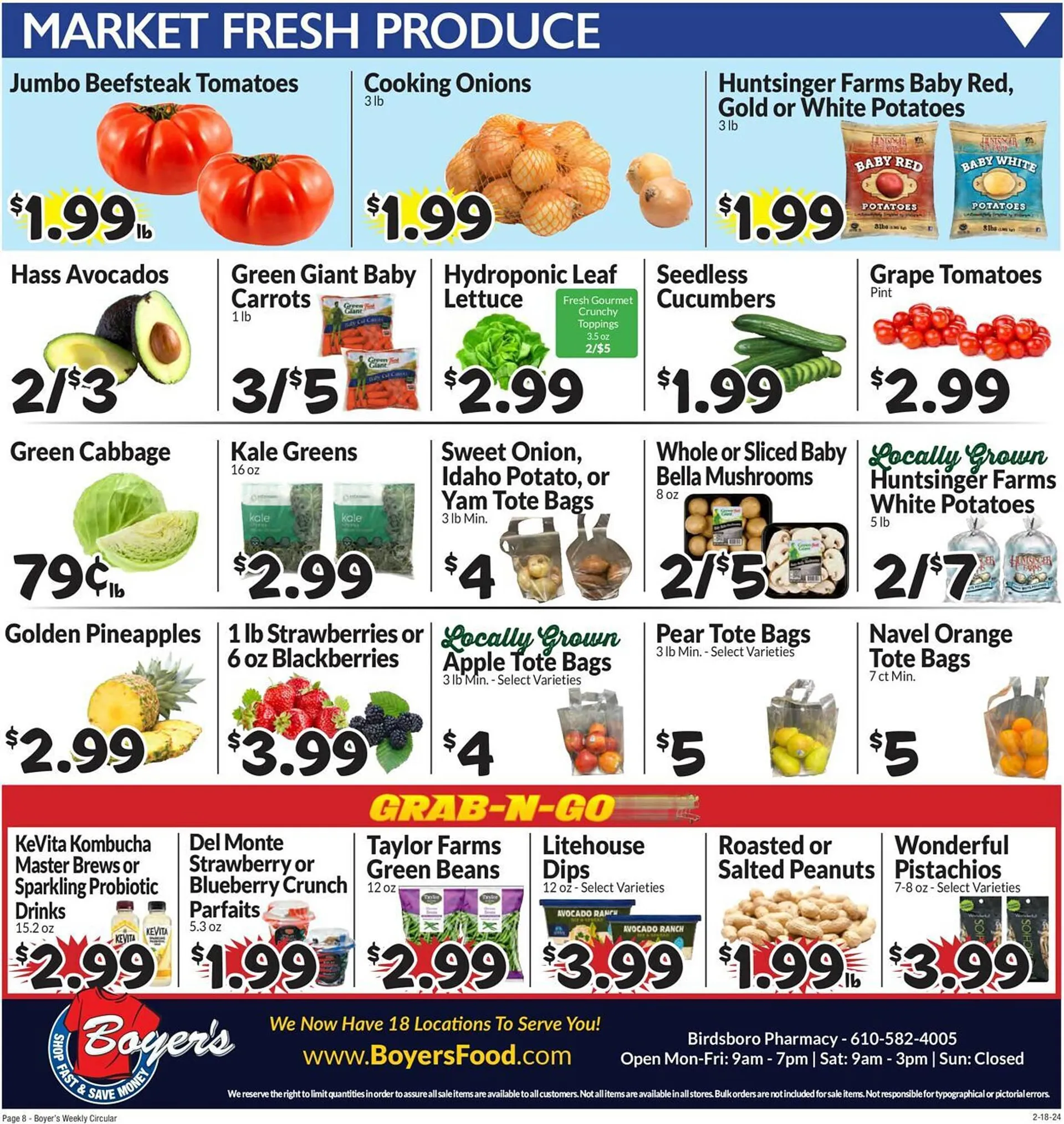 Weekly ad Boyer's Food Markets Weekly Ad from February 18 to February 24 2024 - Page 11