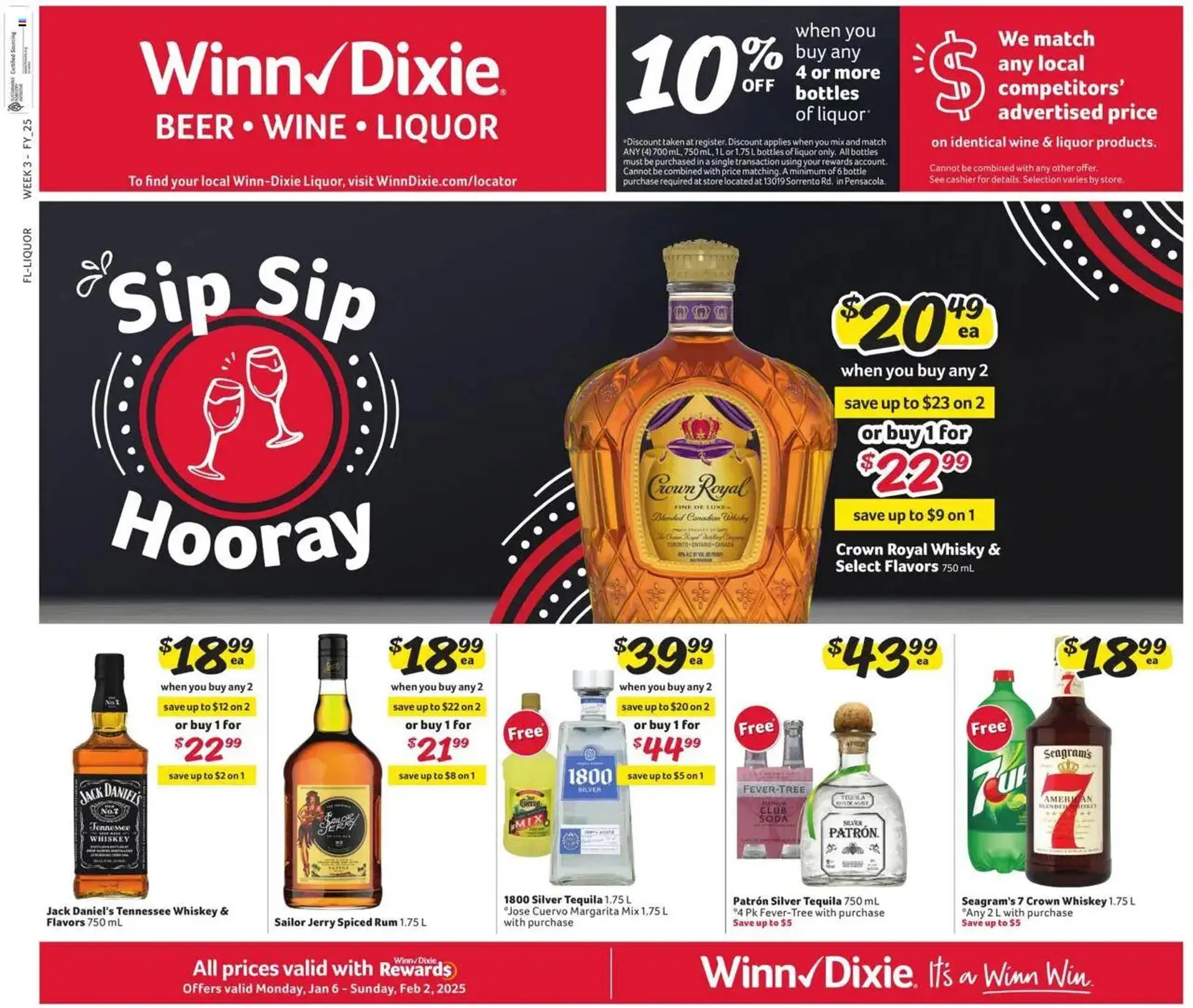 Winn Dixie Weekly Ad - 1