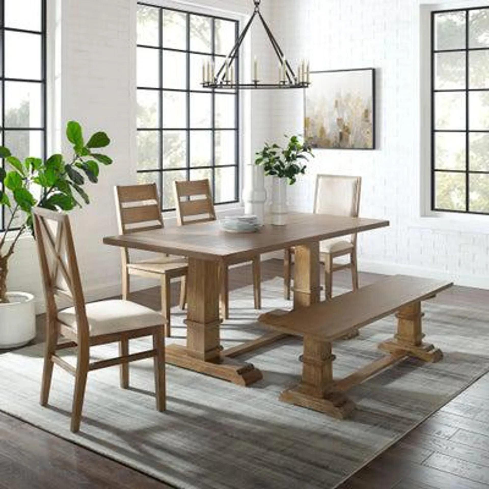 Joanna 6-piece Dining Table Set For 7