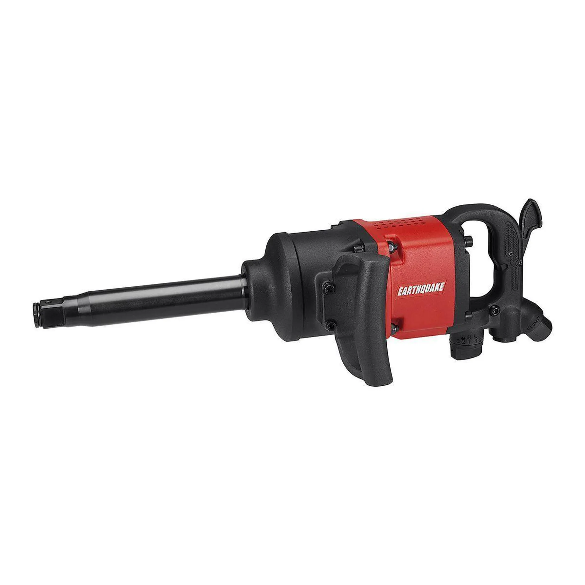 1 in. D-Handle Aluminum Air Impact Wrench, 8 in. Extended Anvil, Pinless, 2500 ft. lbs.