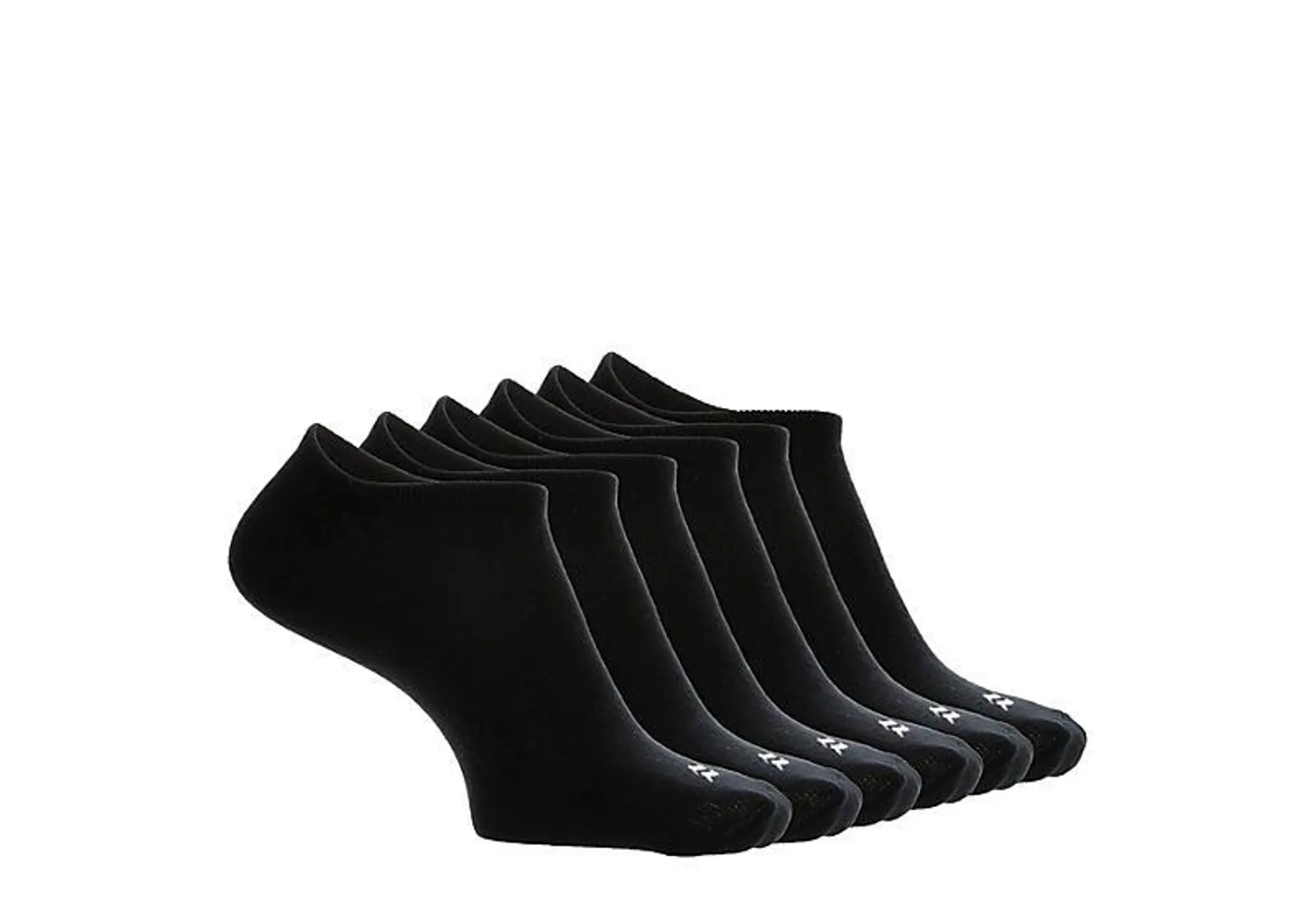 Sof Sole Womens Ultra Lite No Show Socks 6 Pairs - Black