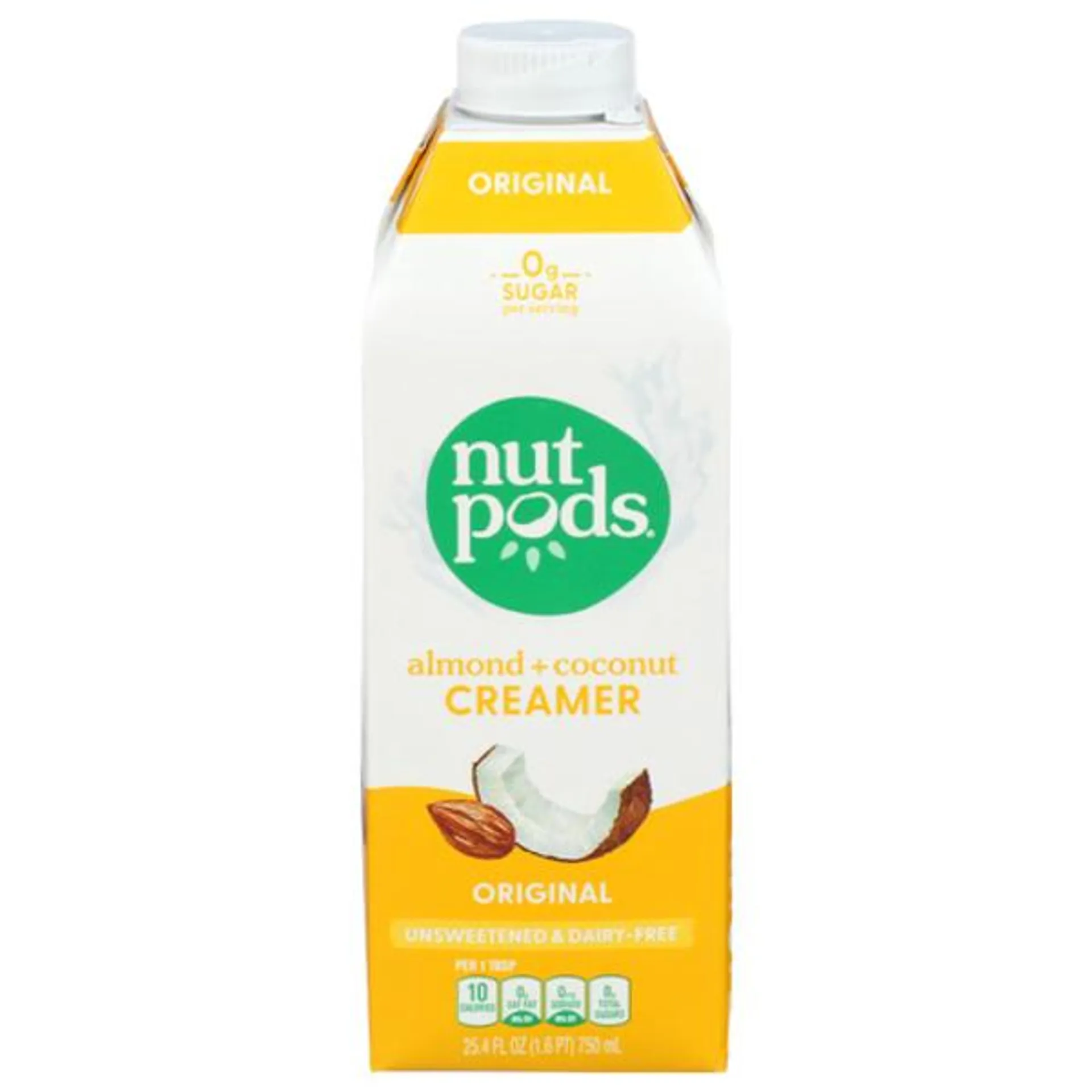 Nutpods Original Almond + Coconut Creamer