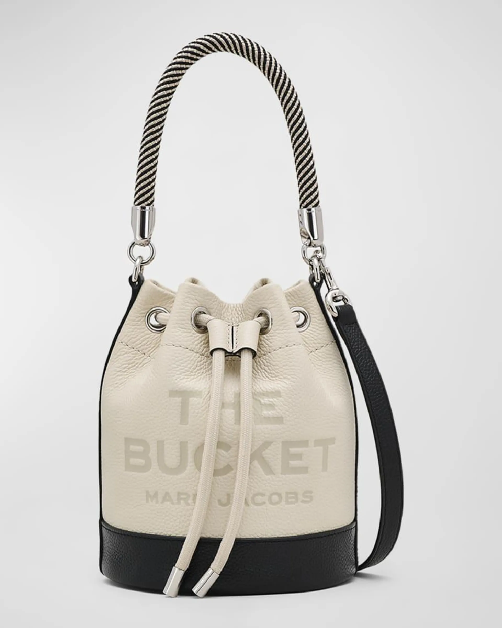 The Colorblock Leather Bucket Bag