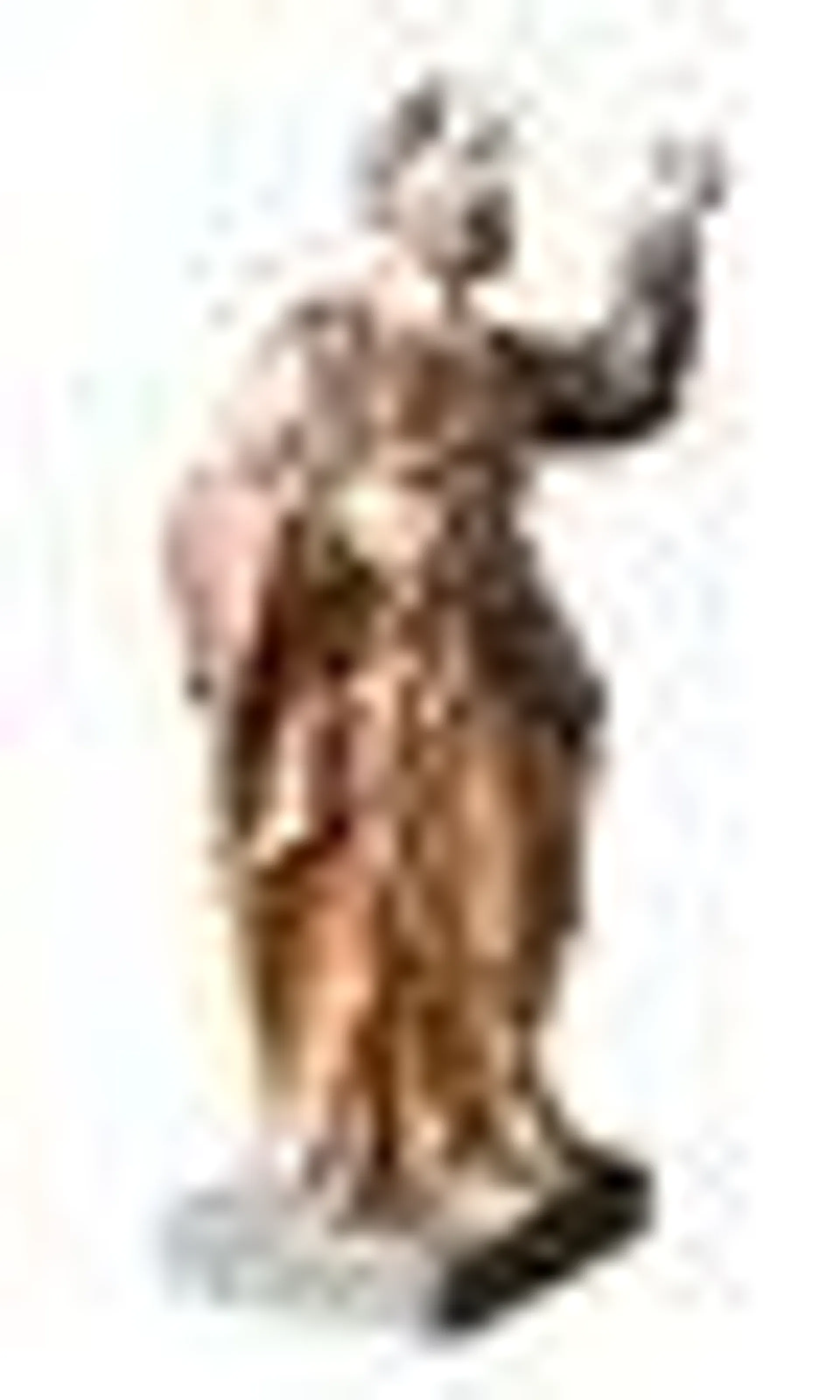 Polychrome Wooden Statue of the Apostle Peter, 17th Century
