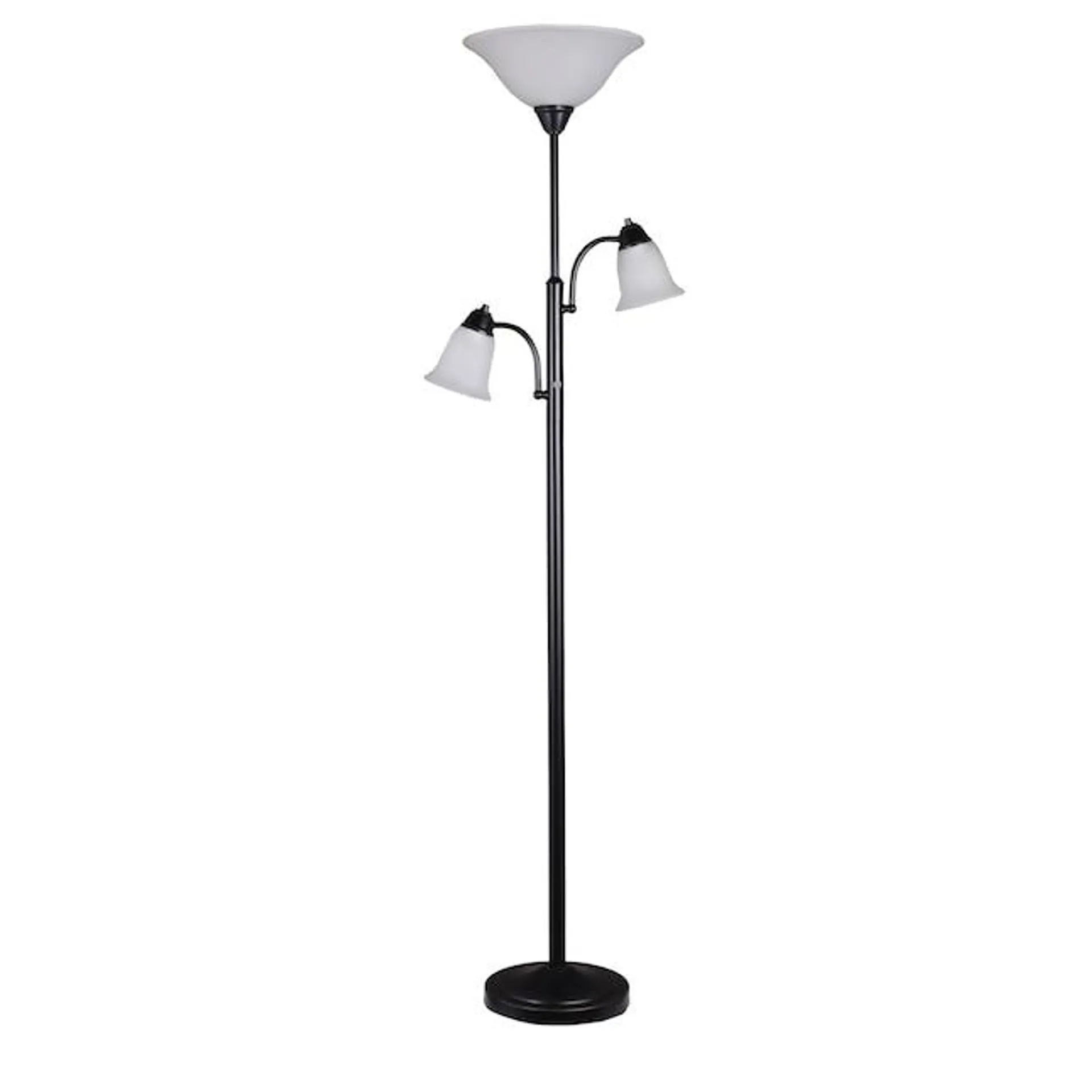 allen + roth 72.5-in Oil Rubbed Bronze Multi-head Floor Lamp