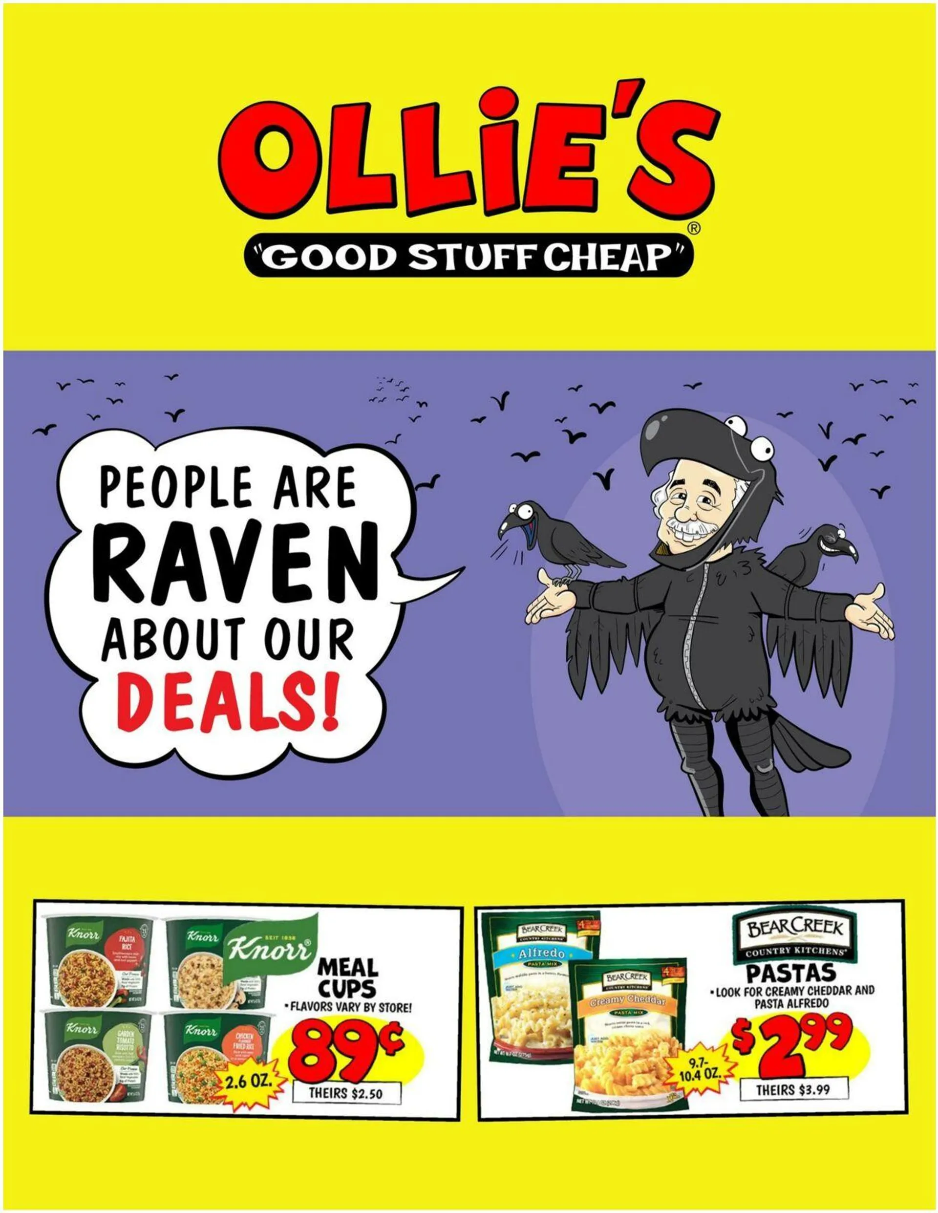 Weekly ad Ollie's - New Jersey from October 17 to October 23 2024 - Page 1