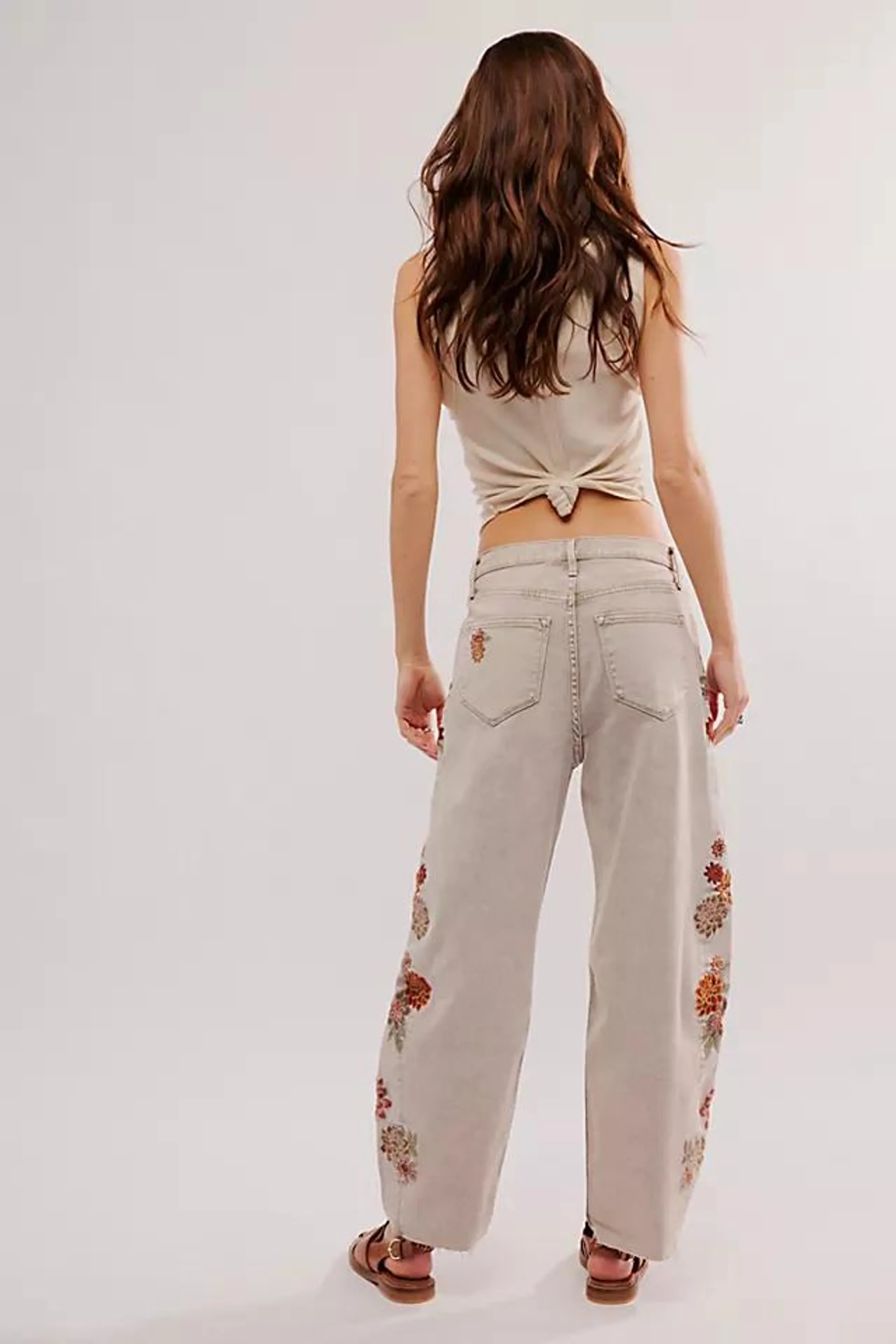 Driftwood Parker Embroidered Jeans