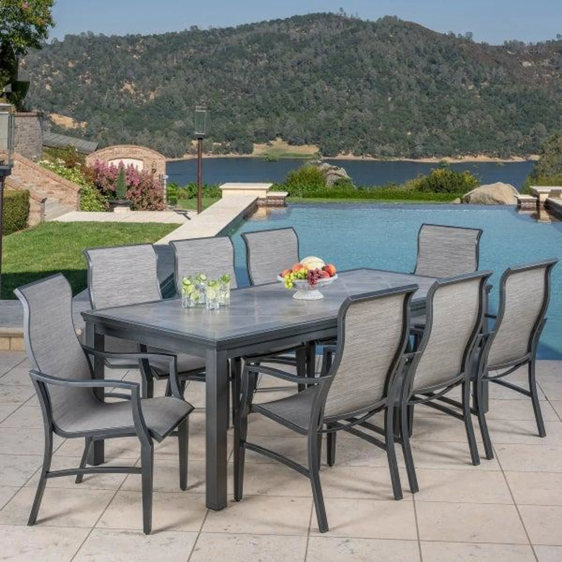 SunVilla Havana 9-piece Outdoor Patio Dining Set