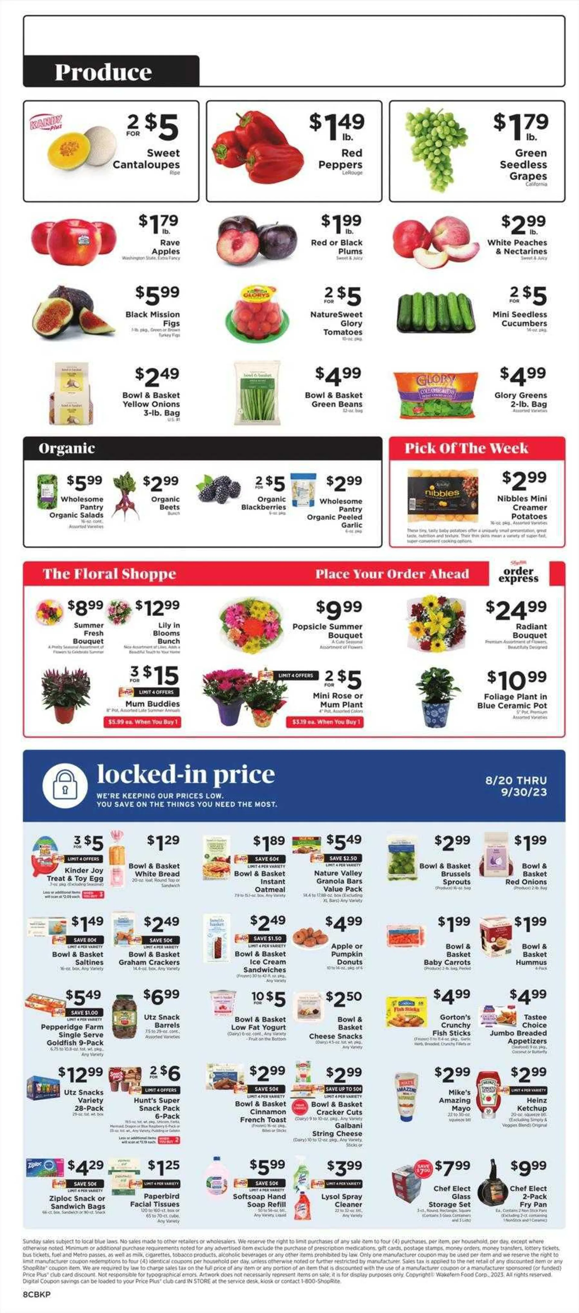 Weekly ad ShopRite Catalog from August 20 to September 30 2023 - Page 8