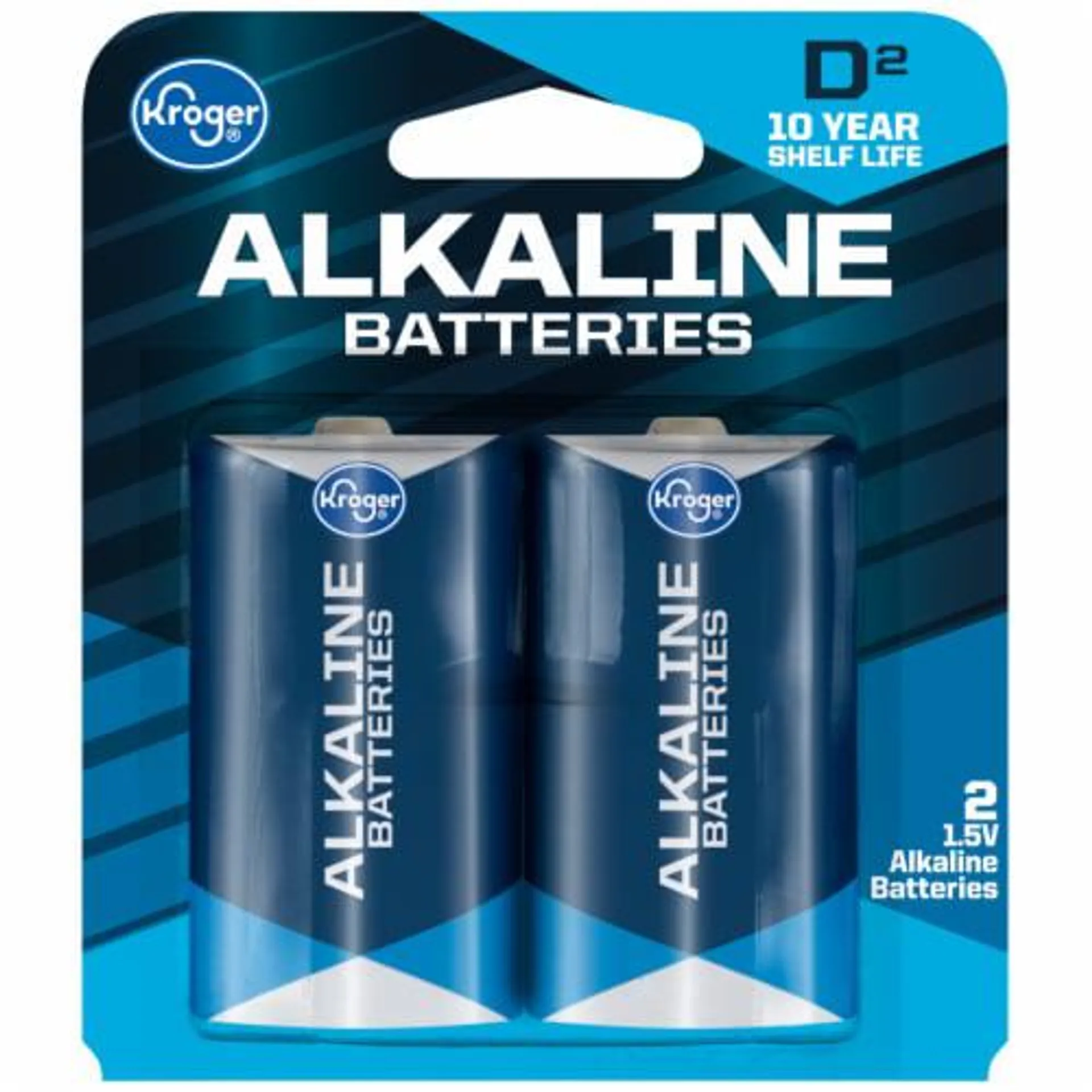 Kroger® D 1.5-Volt Alkaline Batteries