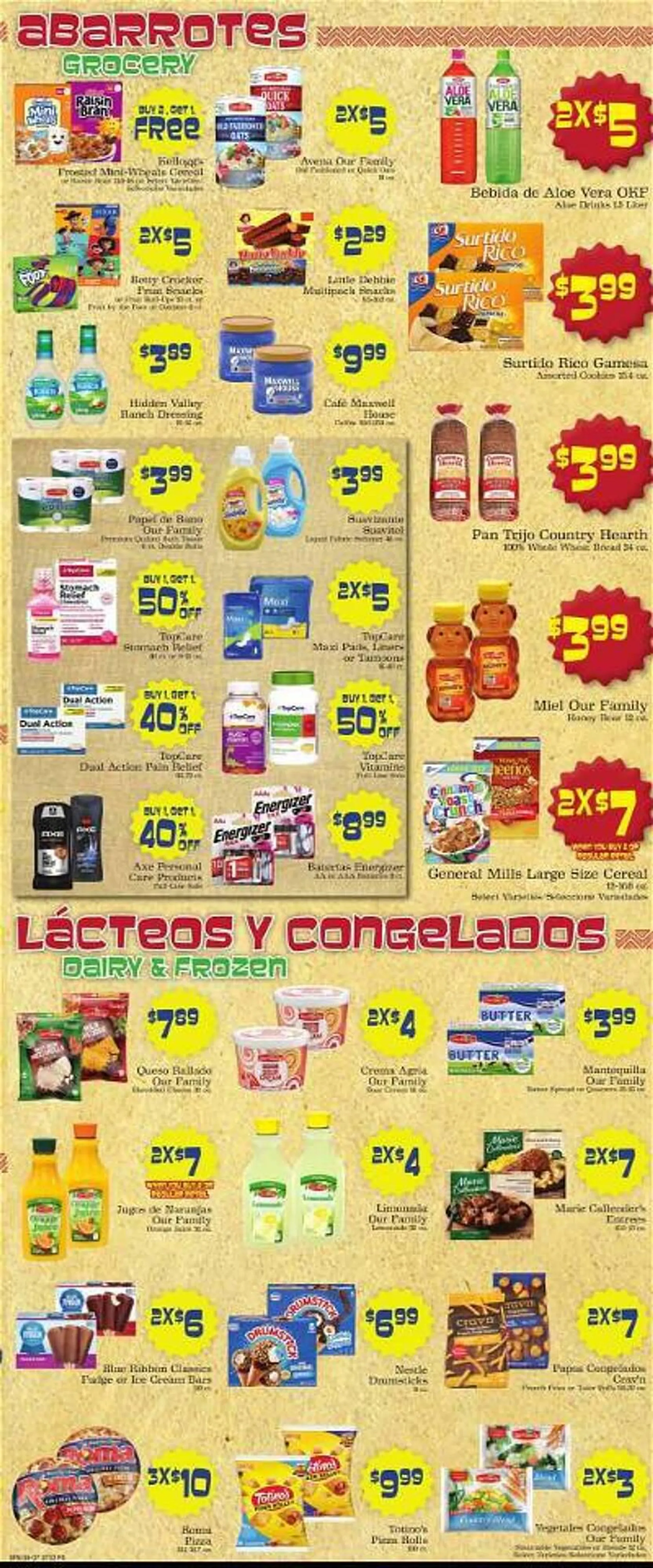 Weekly ad Supermercado Nuestra Familia Weekly Ad from April 7 to April 13 2024 - Page 4