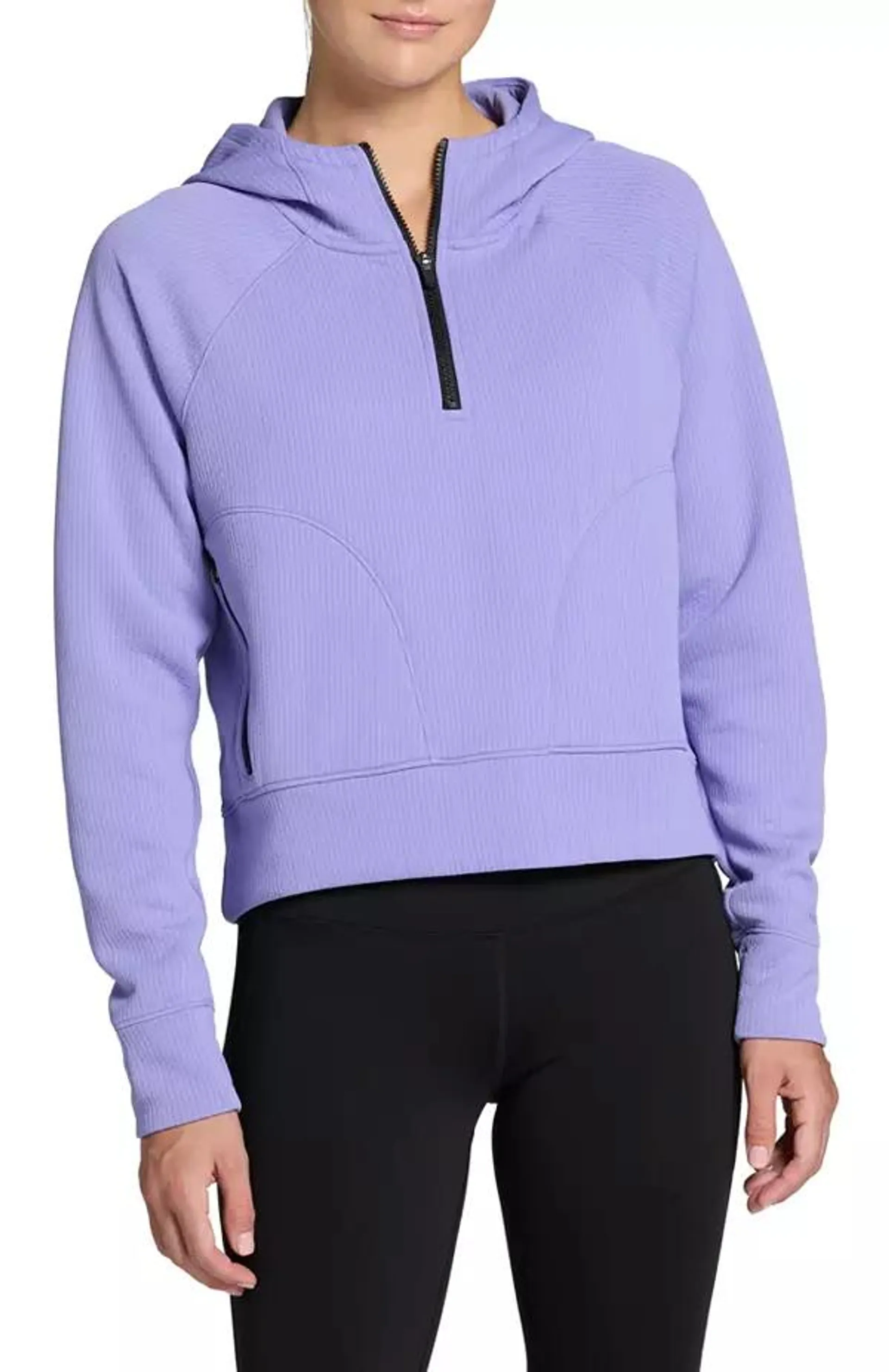 DSG Women's Sport Fleece 1/4 Zip Hoodie