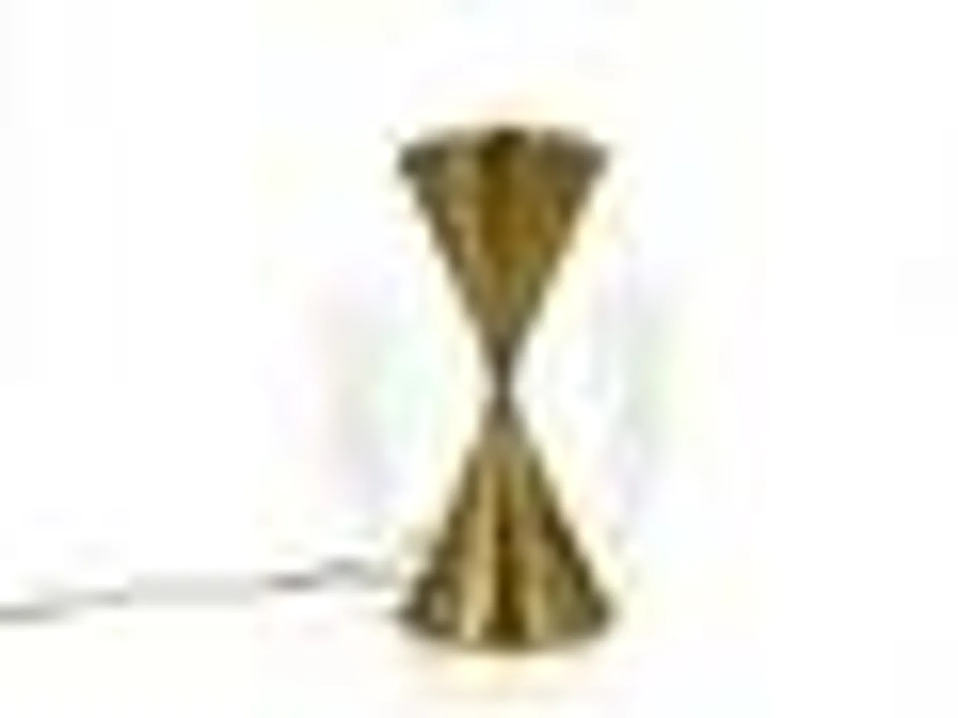Mid-Century Brass Table Lamp Model Clessidra attributed to Angelo Lelli for Arredoluce, 1960s