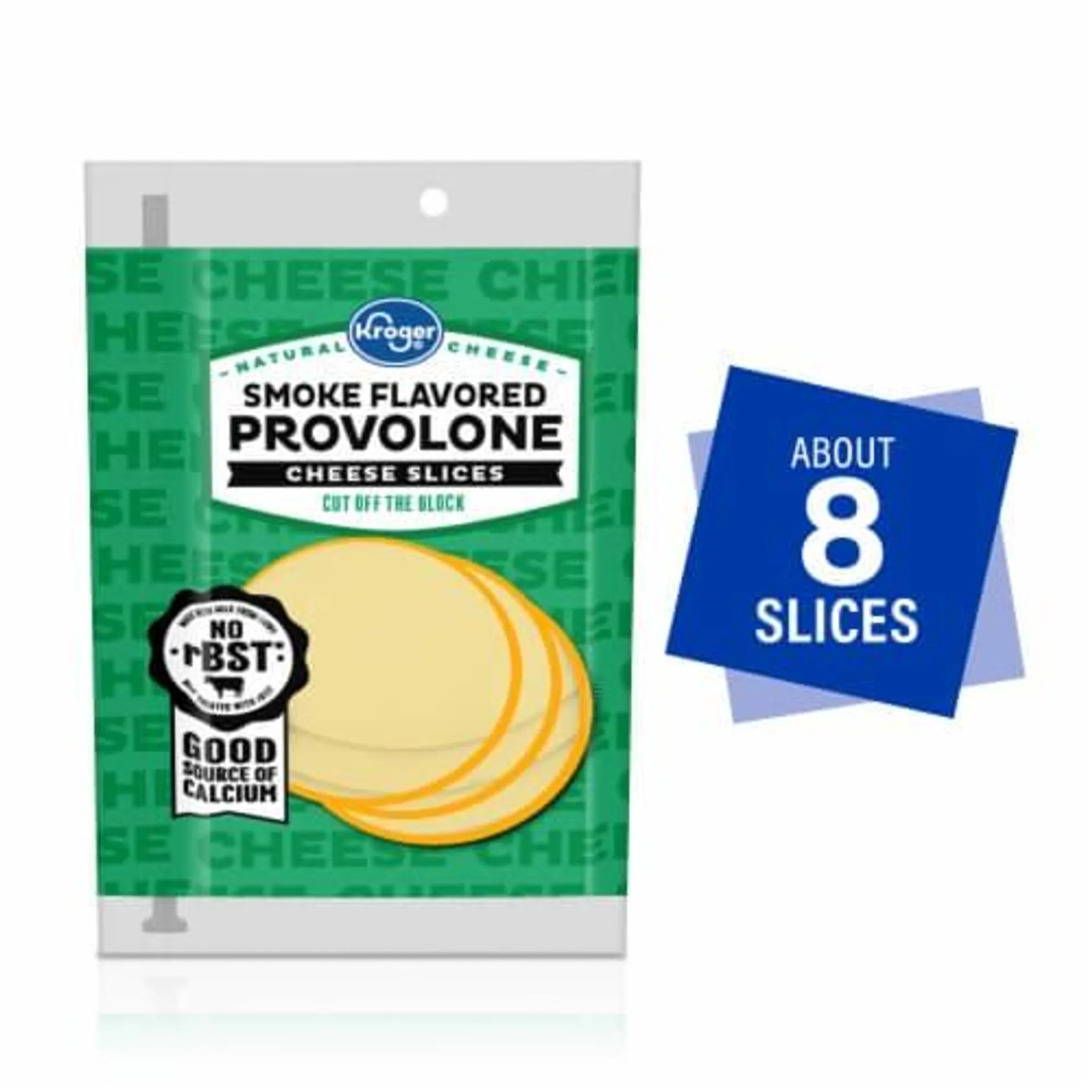 Kroger® Smoke Flavored Provolone Sliced Cheese